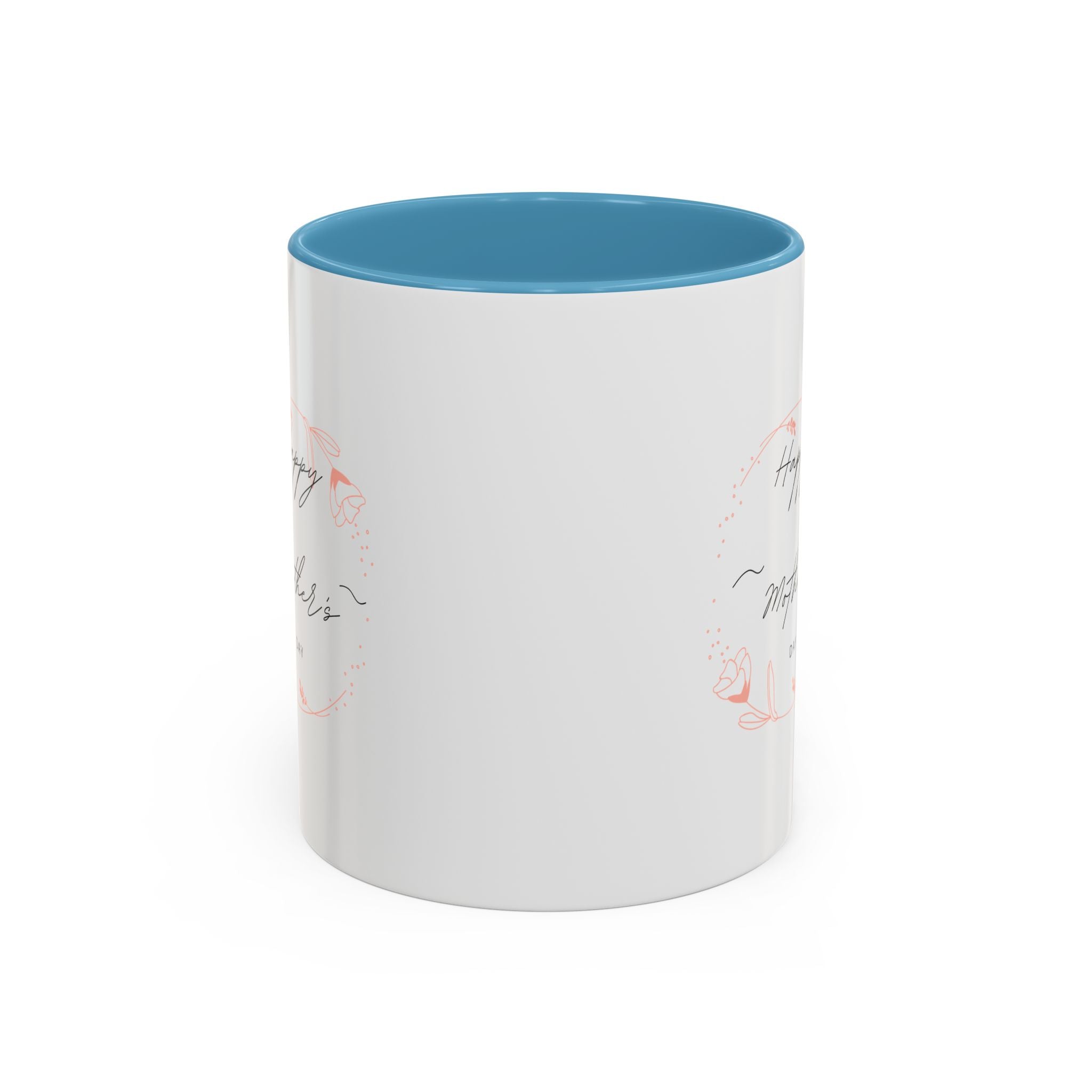 Happy Mom's Day Accent Coffee Mug  11oz & 15oz