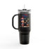 Uncle Sam Happy 4th of July Insulated Travel Mug, 40oz