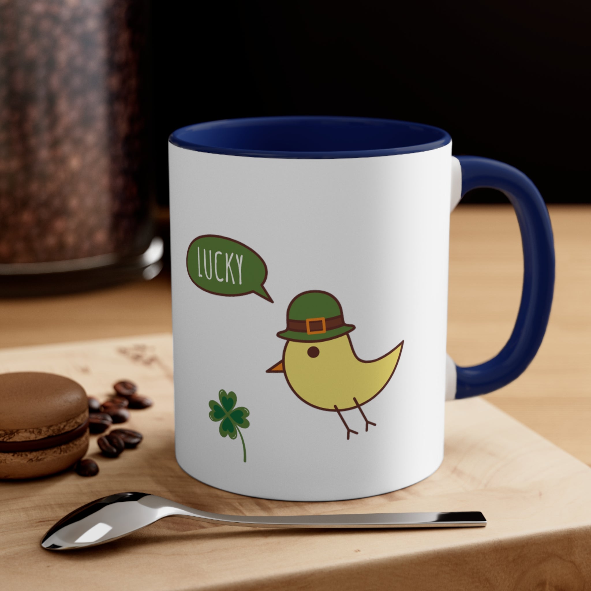 Feeling Lucky Accent Coffee Mug, 11oz