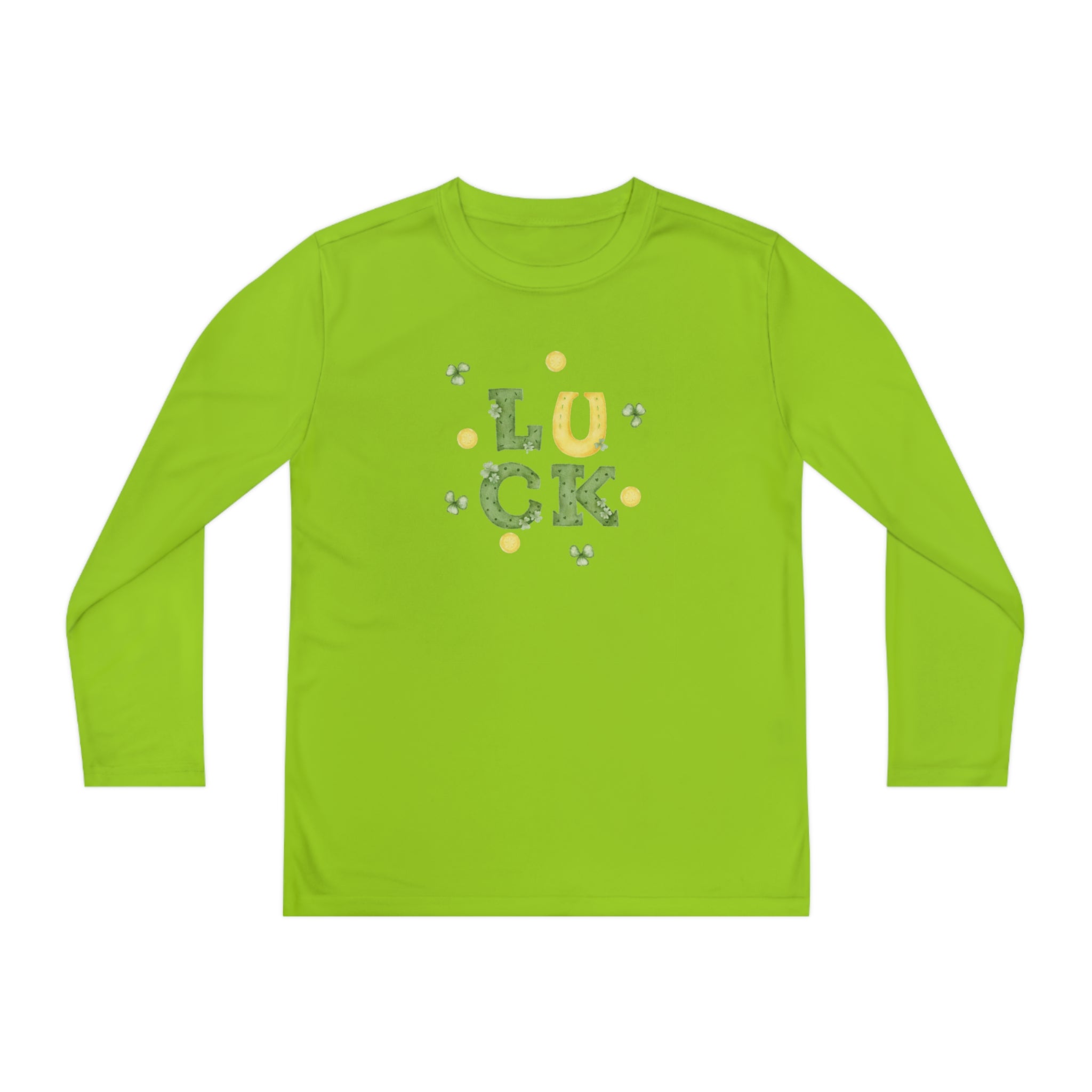 St Paddy's Day Youth Long Sleeve Competitor Tee