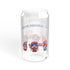 Gnome Memorial Day Sipper Glass, 16oz