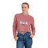 Frosty Party Women's Cropped Sweatshirt