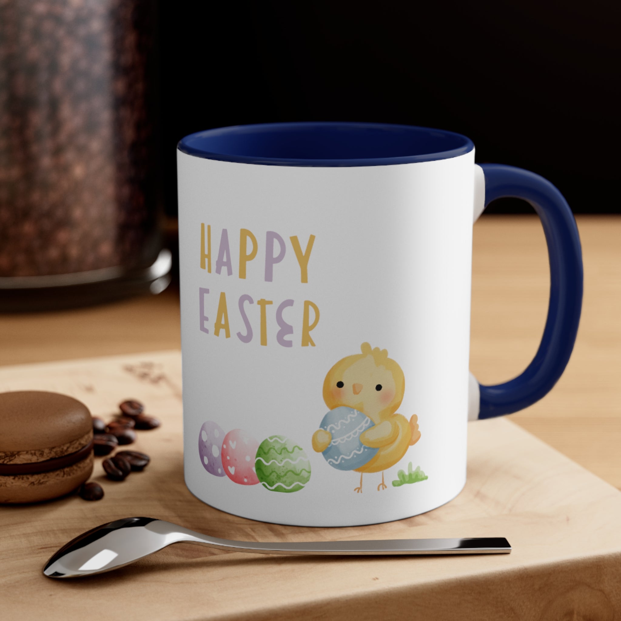 Wishing You A Happy Easter Accent Coffee Mug, 11oz