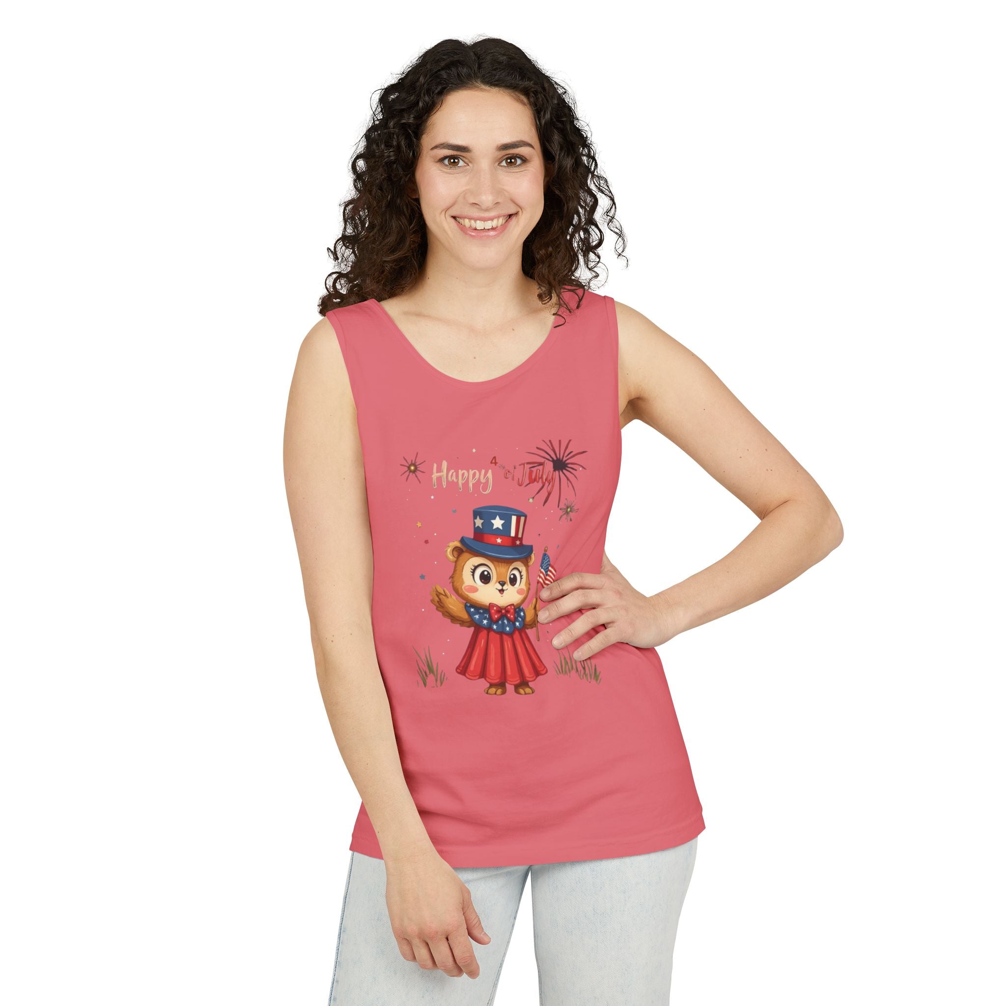 Happy Independence Day Tank Top