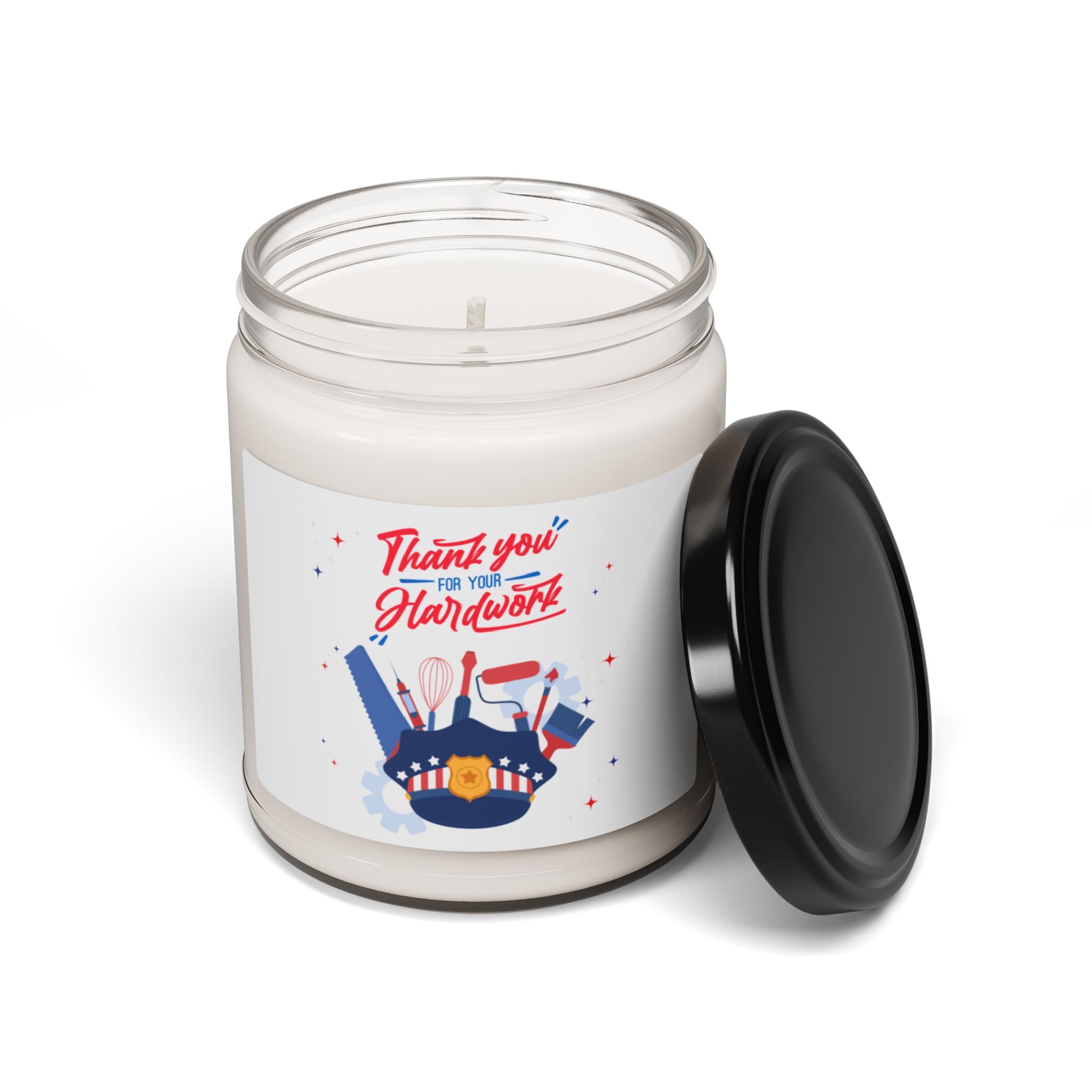 Thank You For Your Hard Work Scented Soy Candle, 9oz