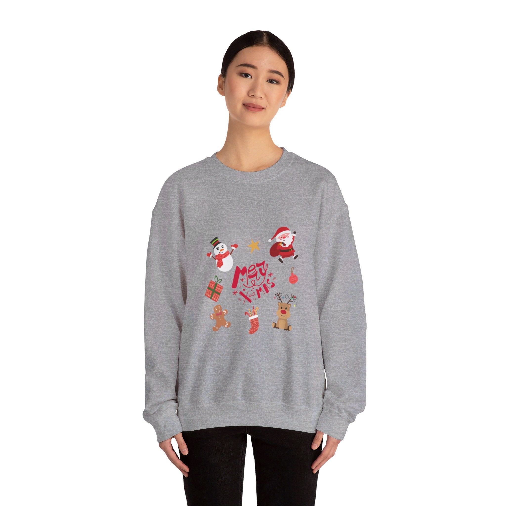 Merry Christmas Crew Unisex Heavy Blend™ Crewneck Sweatshirt