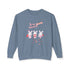 My Bunny Valentine Unisex Lightweight Crewneck Sweatshirt