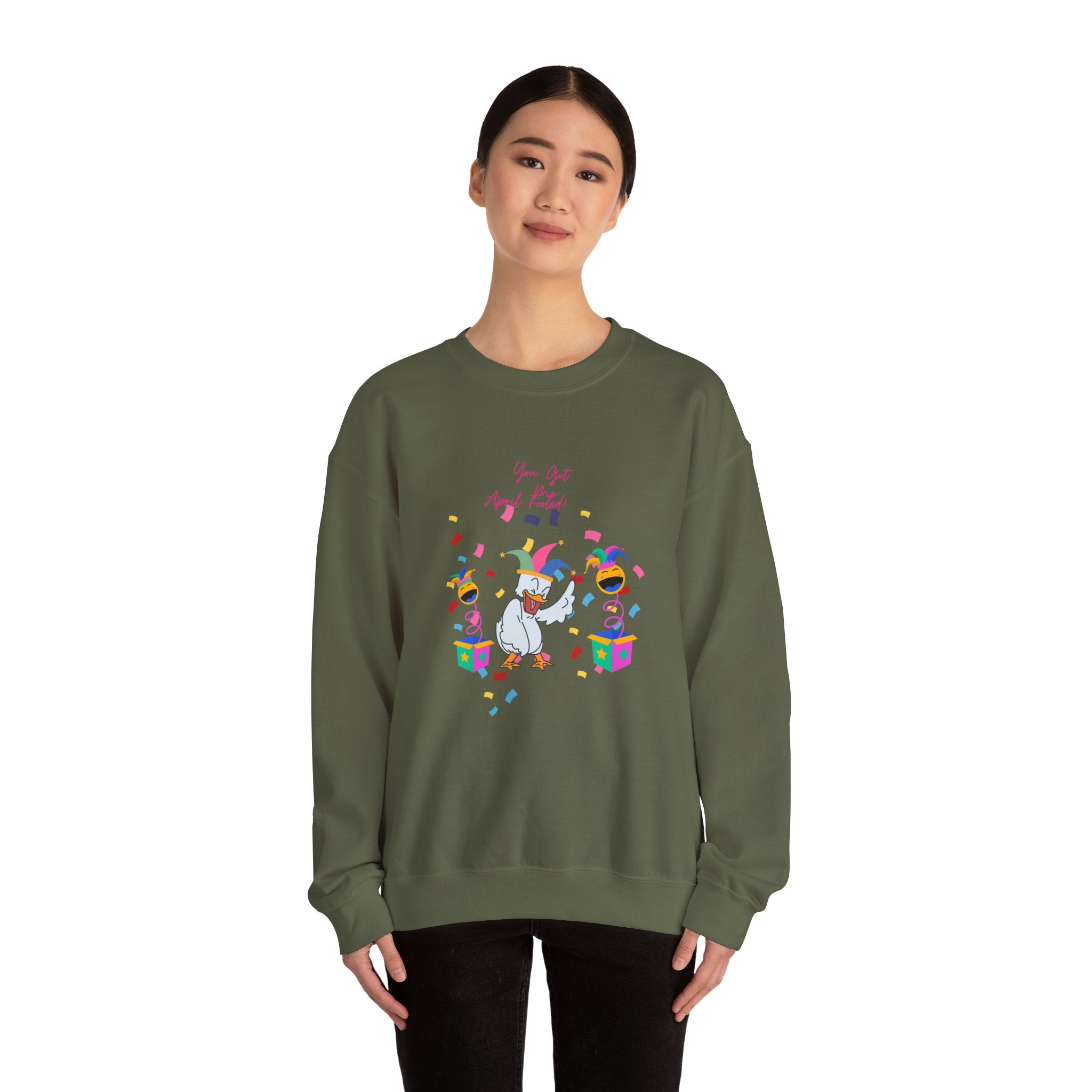 You Got Me April Fooled!  Unisex Crewneck Sweatshirt | Fun and Festive Gift for Celebrations