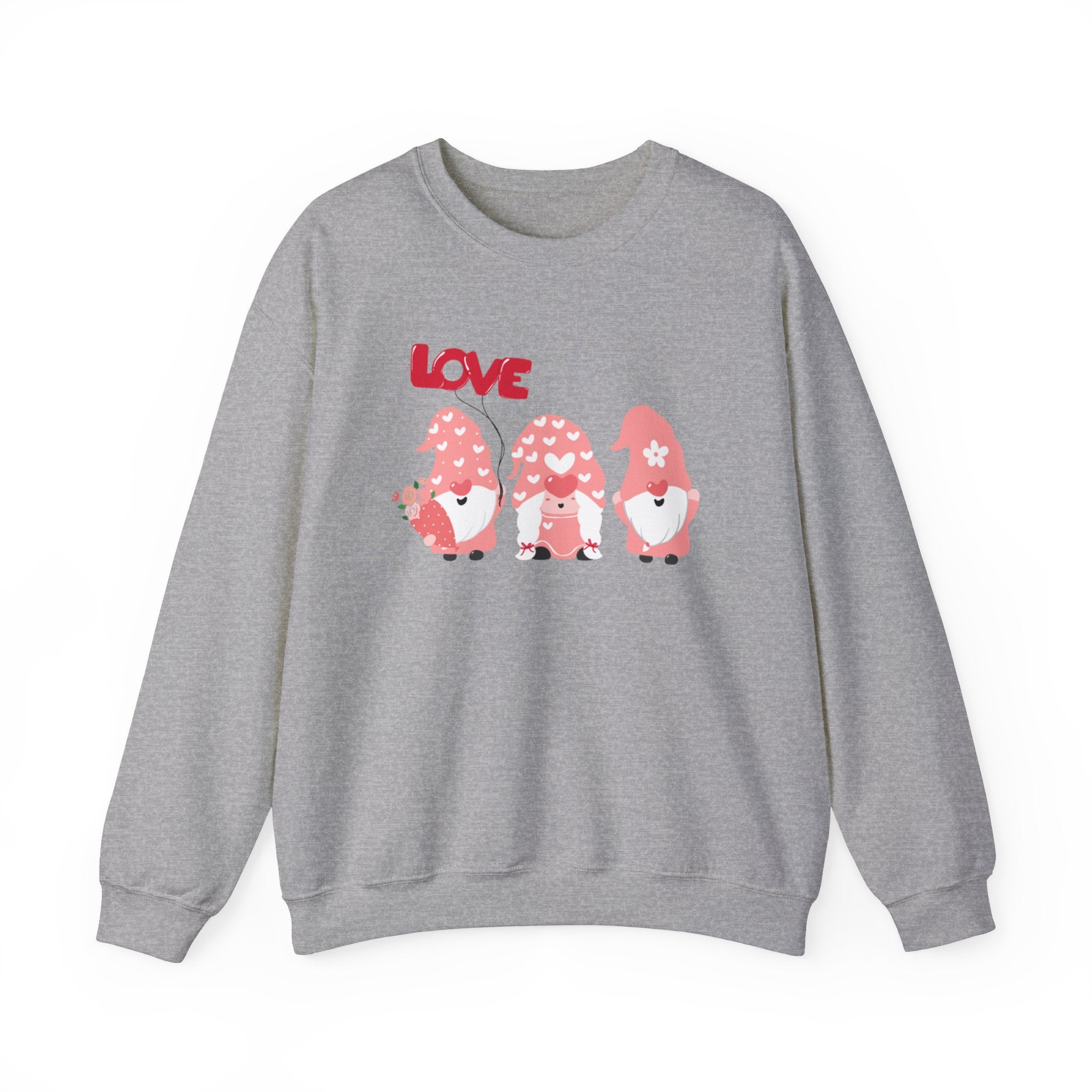 Love Gnome Day Unisex Heavy Blend™ Crewneck Sweatshirt