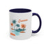 Summer Season Vibes Accent Coffee Mug (11, 15oz)