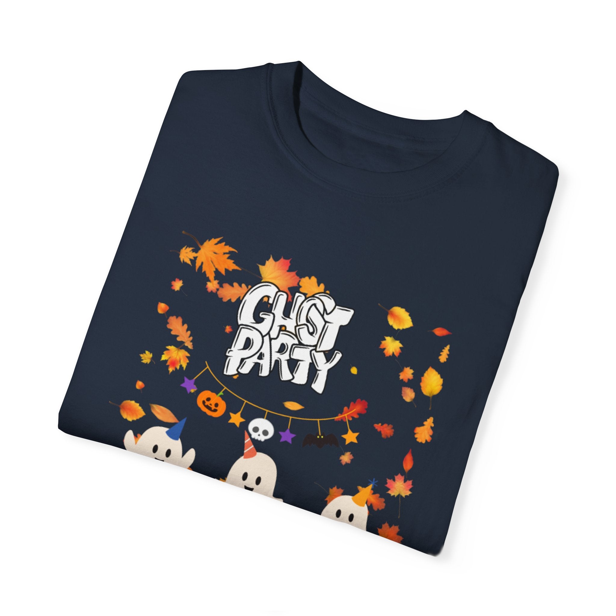 Ghost Party Unisex Garment-Dyed T-shirt