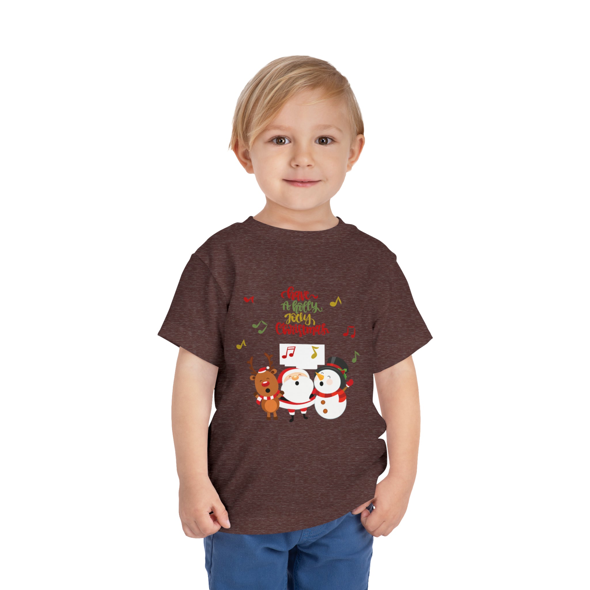 Have A  Holly Jolly ChristmasToddler Short Sleeve Tee