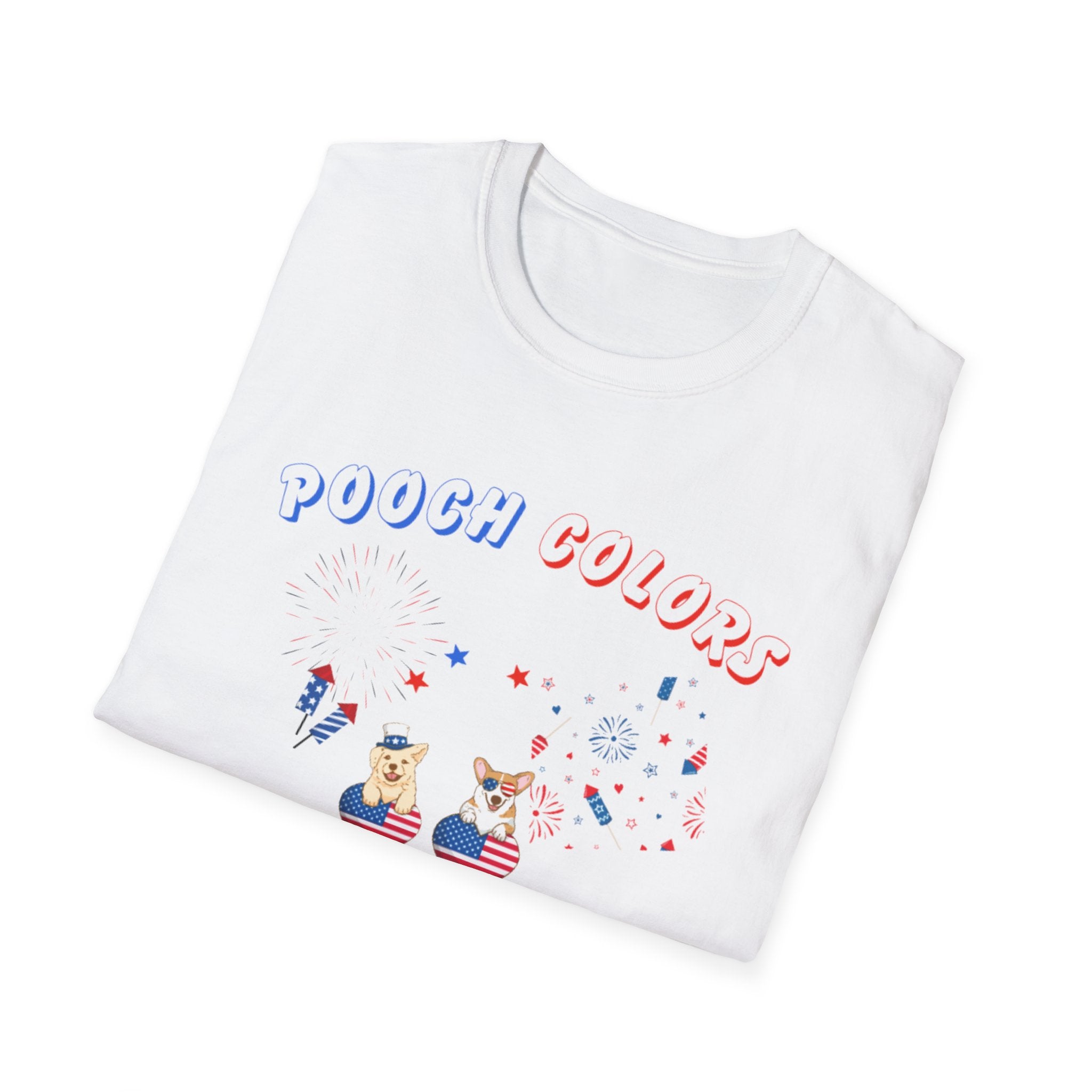 Pooch Colors Unisex Softstyle T-Shirt