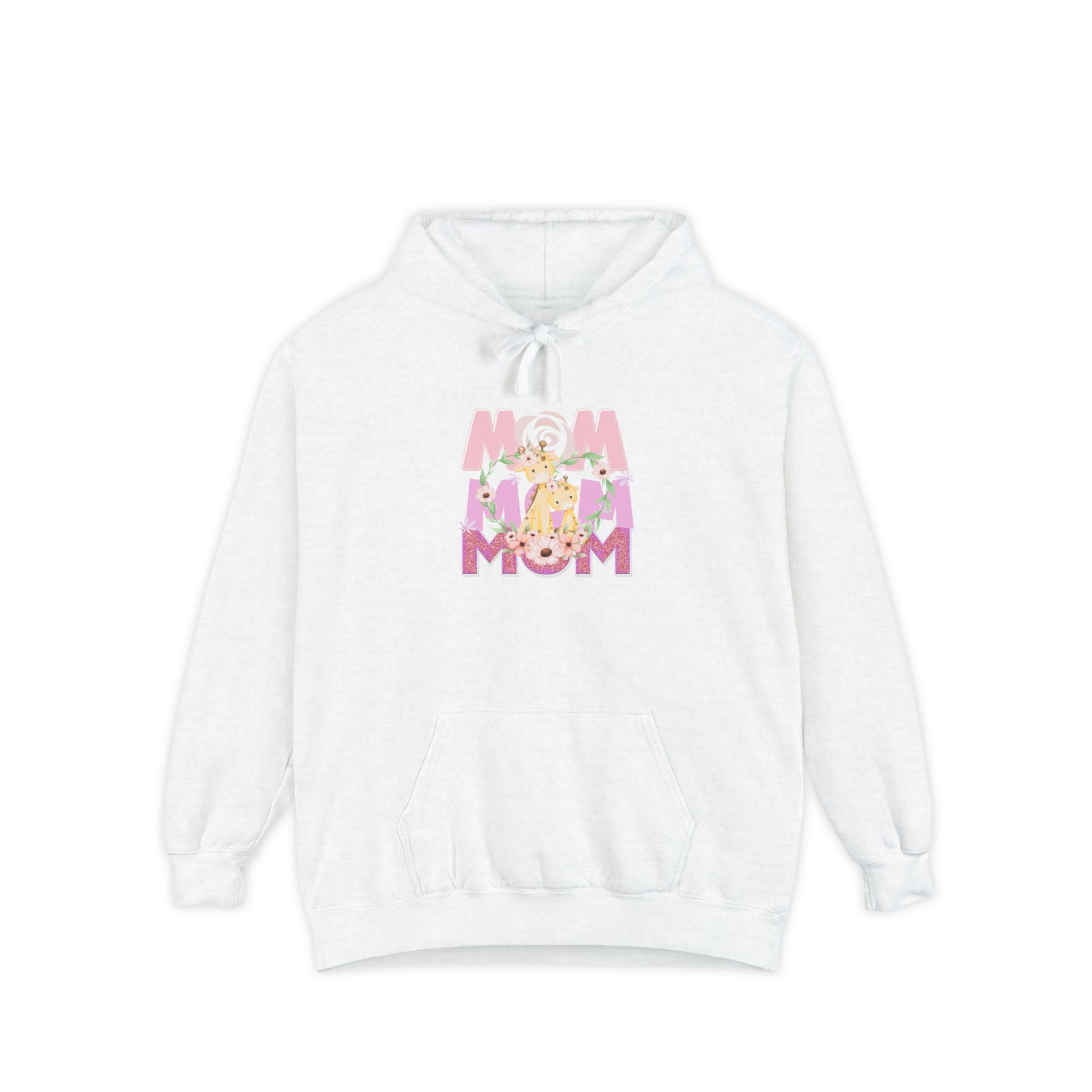 Our First Mother's Day Unisex Garment-Dyed Hoodie