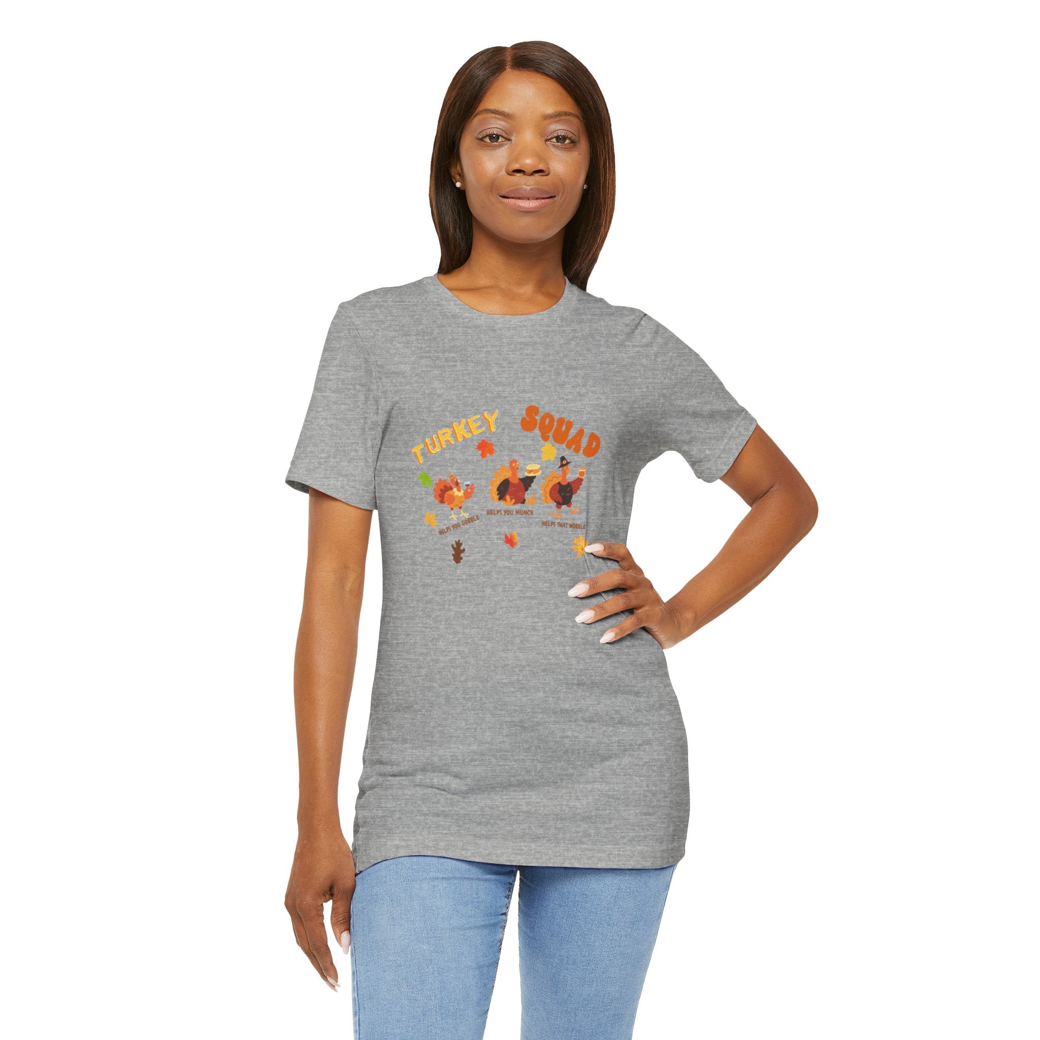 Turkey Squad Unisex Jersey Short Sleeve Tee