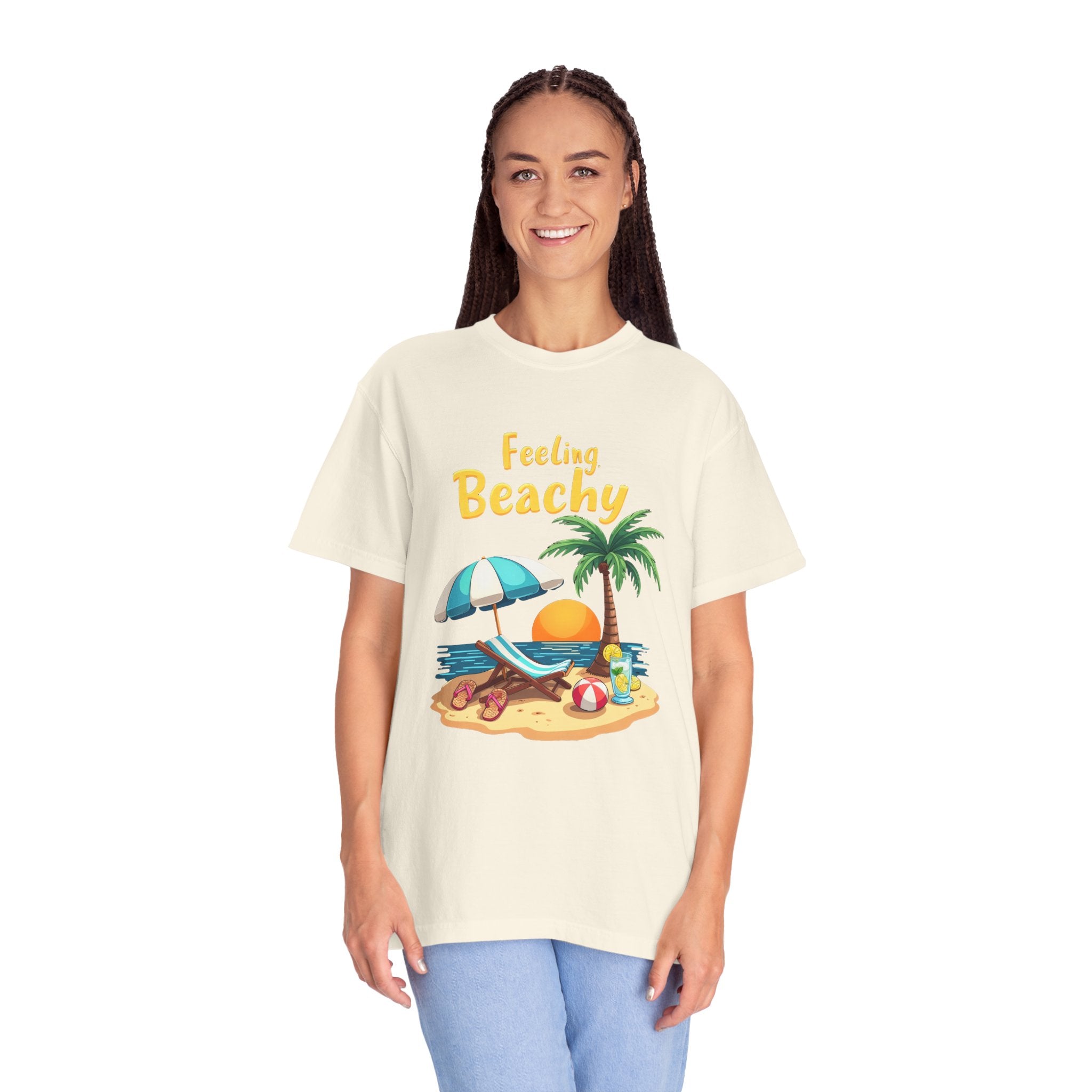 Feeling Beachy Tee, Unisex Casual Wear