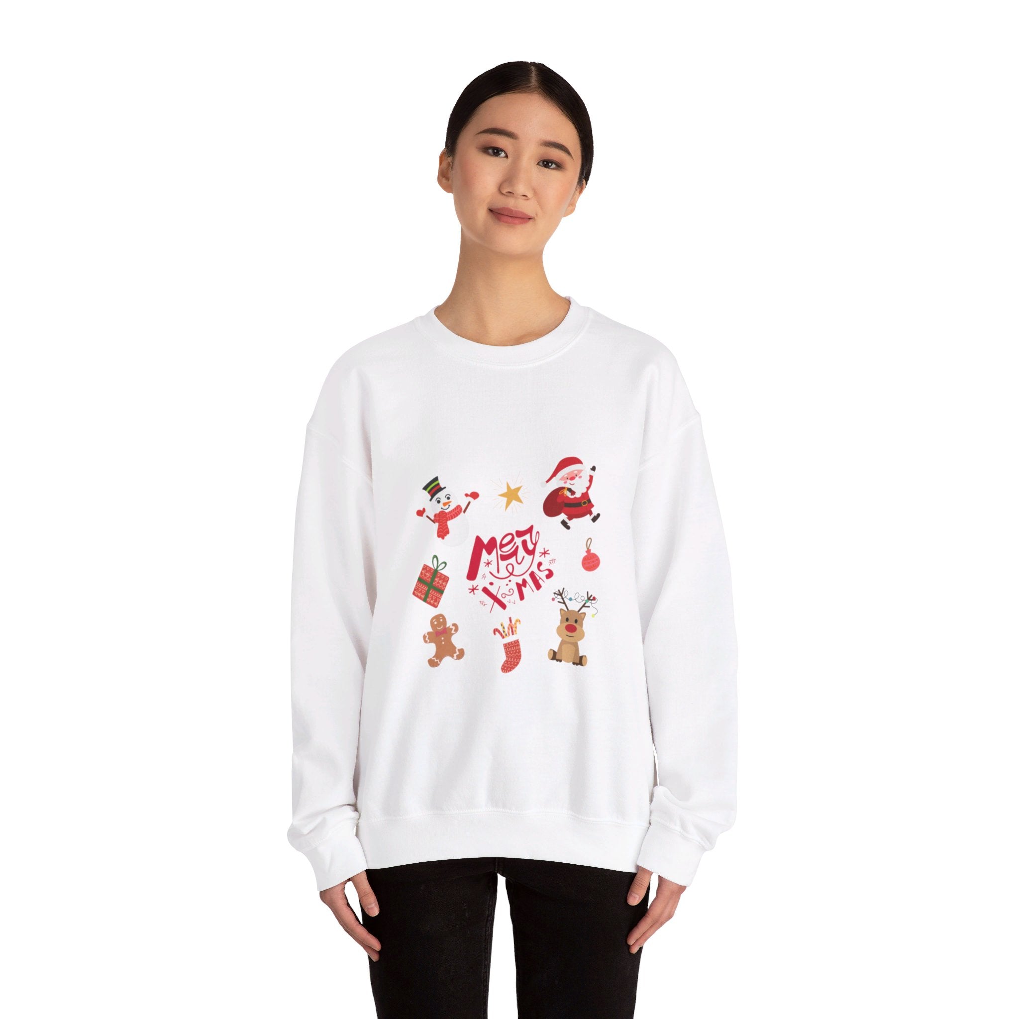 Merry Christmas Crew Unisex Heavy Blend™ Crewneck Sweatshirt