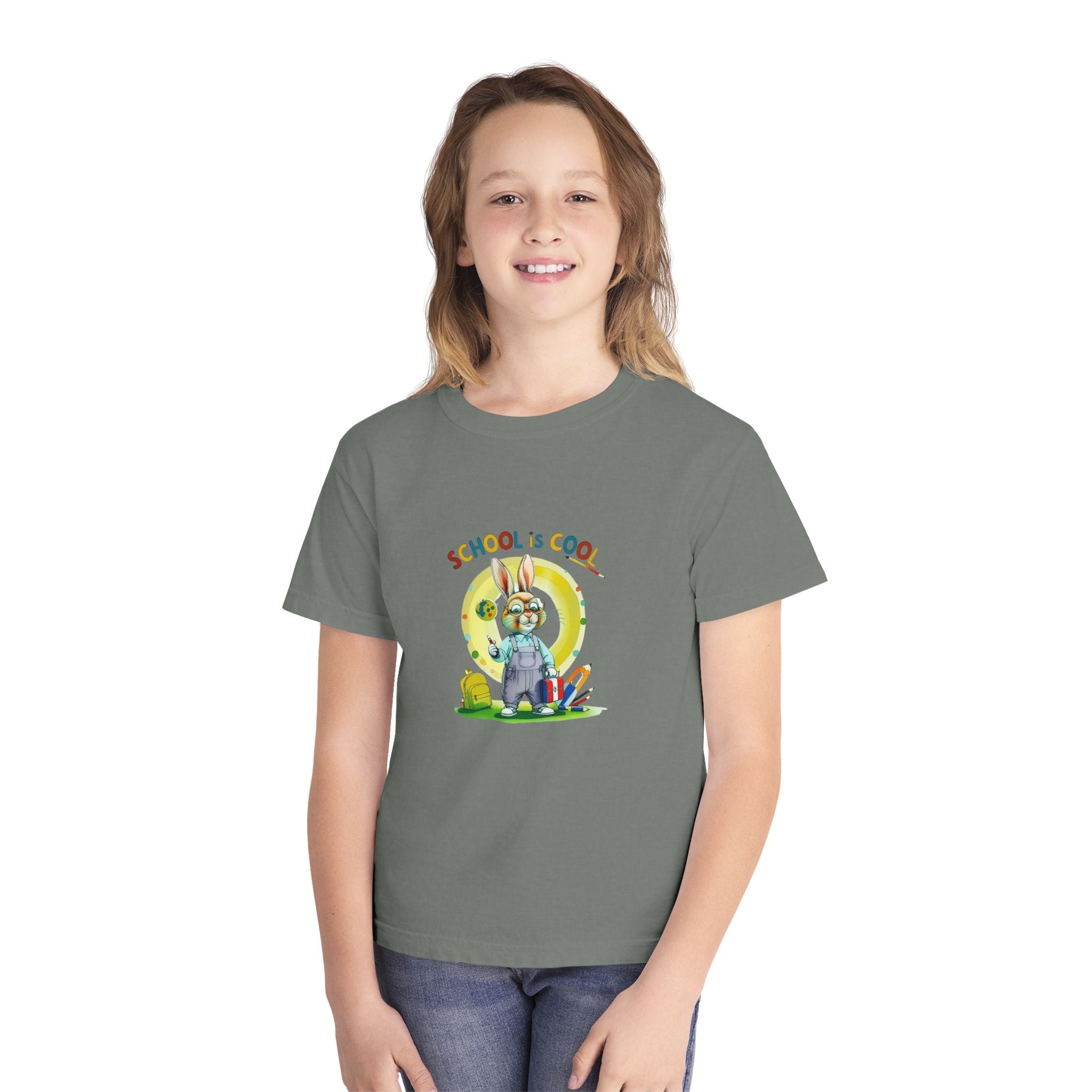 School is Cool Youth Midweight Tee