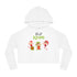 Elf Squad Women’s Cropped Hooded Sweatshirt