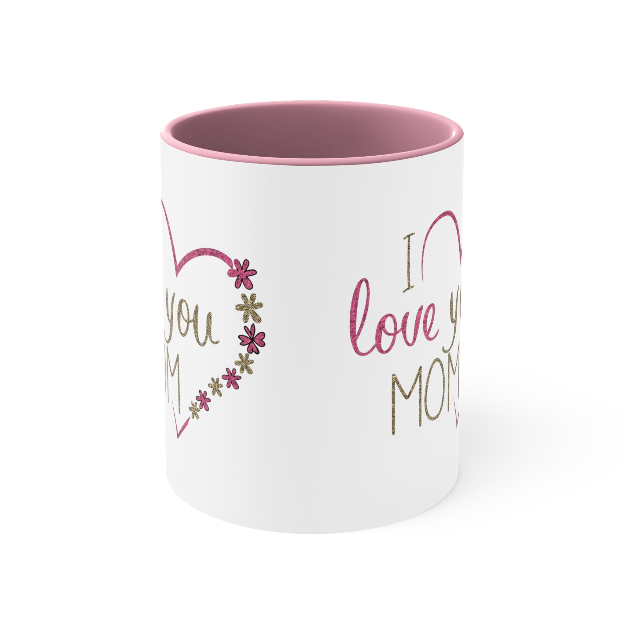 Mom, Happy Mother's Day Accent Coffee Mug, 11oz