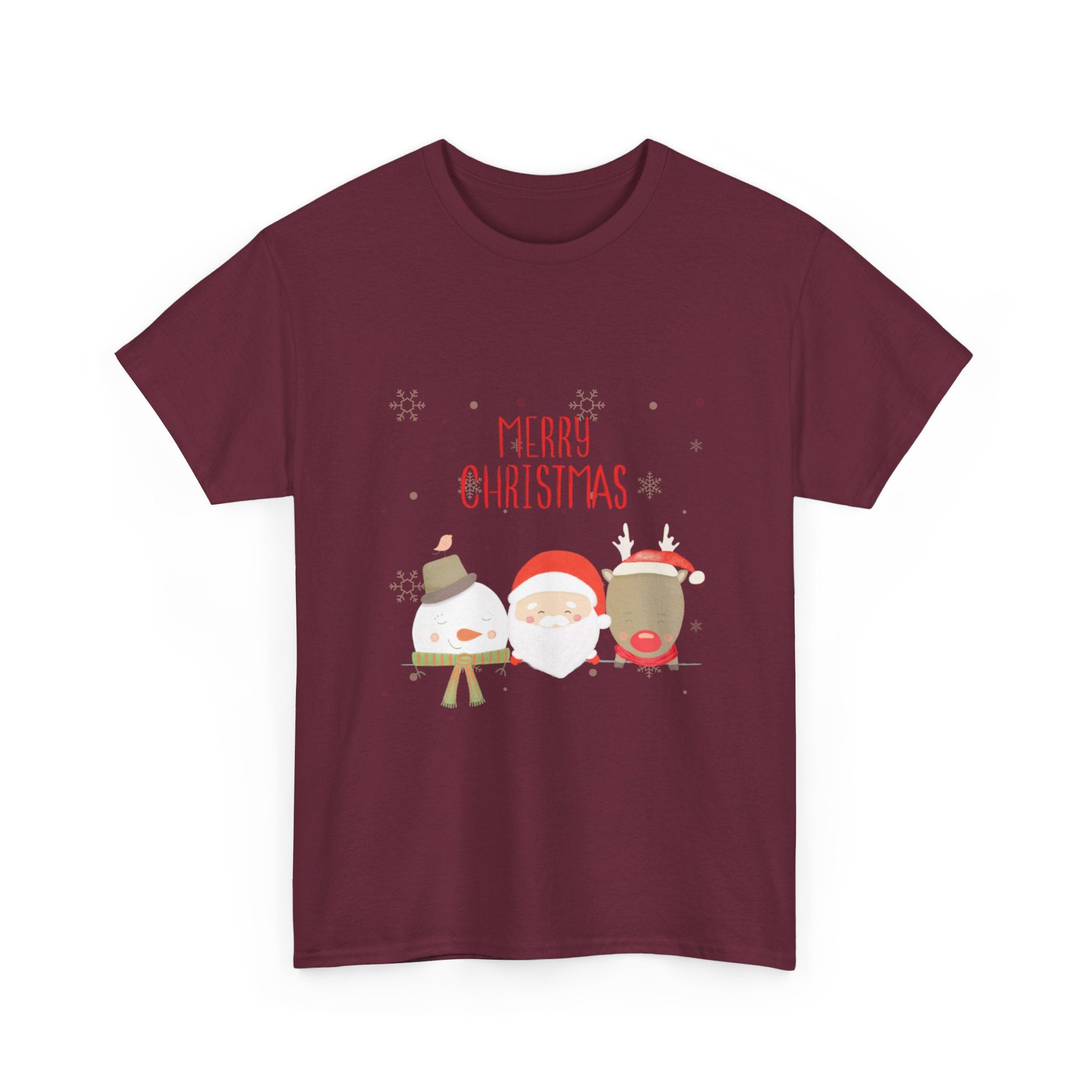 Merry Xmas Crew Unisex Heavy Cotton Tee