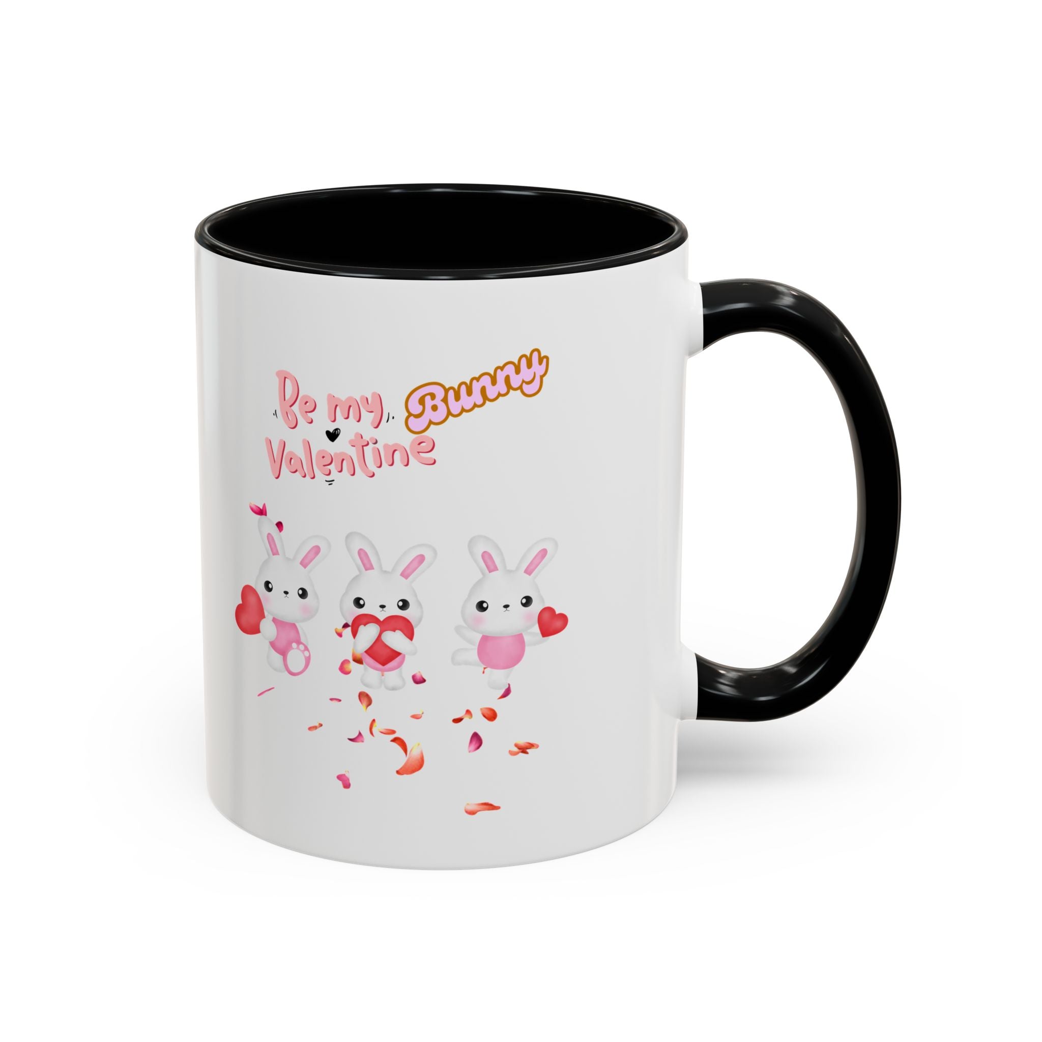 My Bunny Valentine Accent Coffee Mug (11, 15oz)