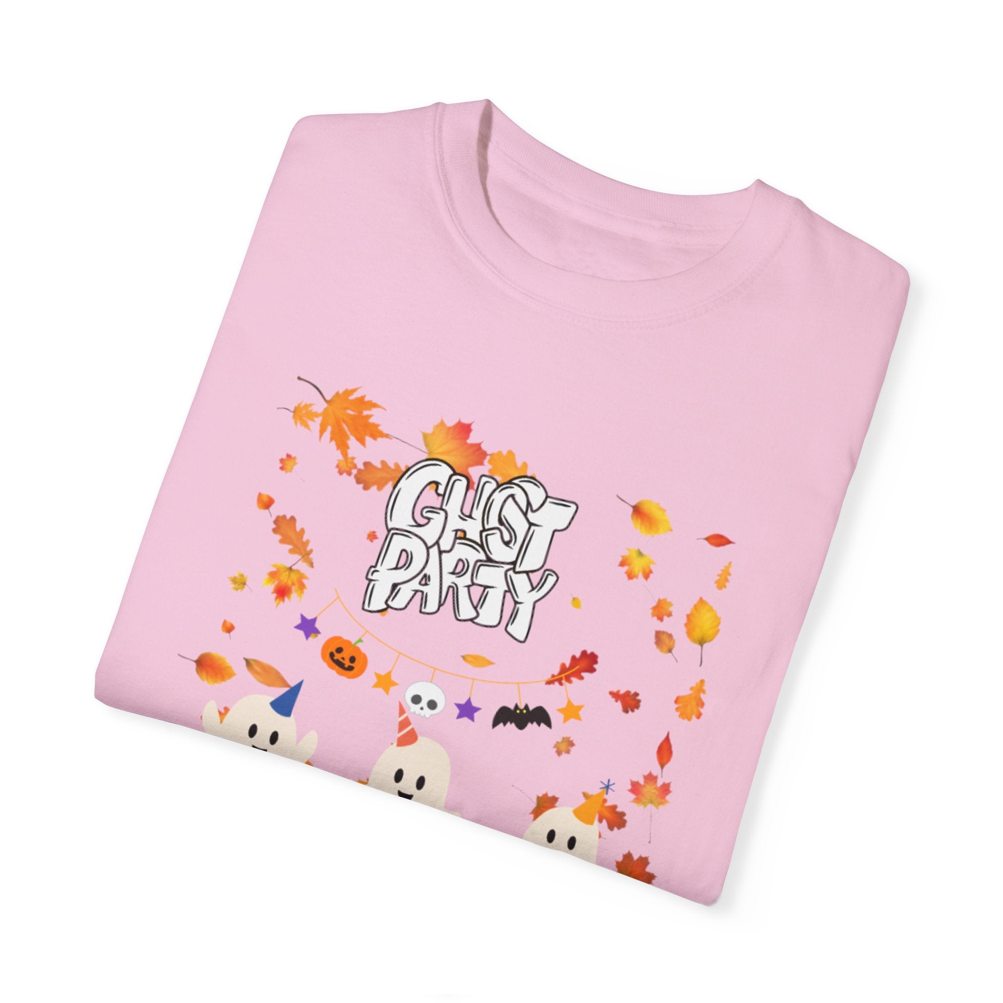 Ghost Party Unisex Garment-Dyed T-shirt