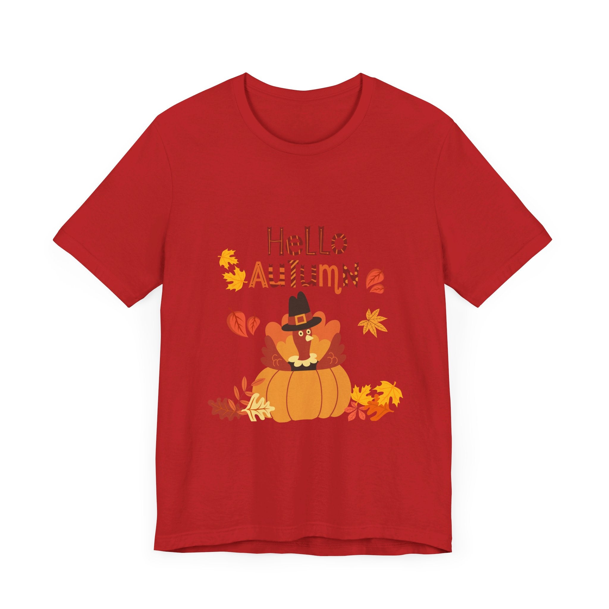 Hello Autumn Unisex Jersey Short Sleeve Tee