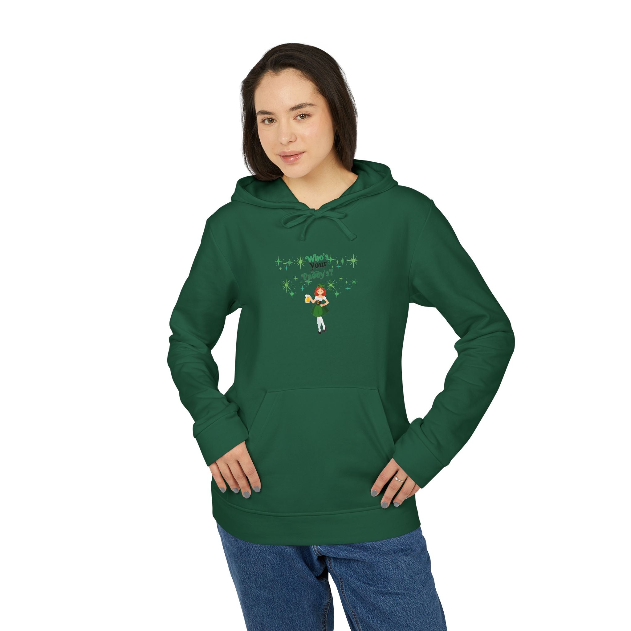 Who's Your Paddy? Adidas Unisex Fleece Hoodie