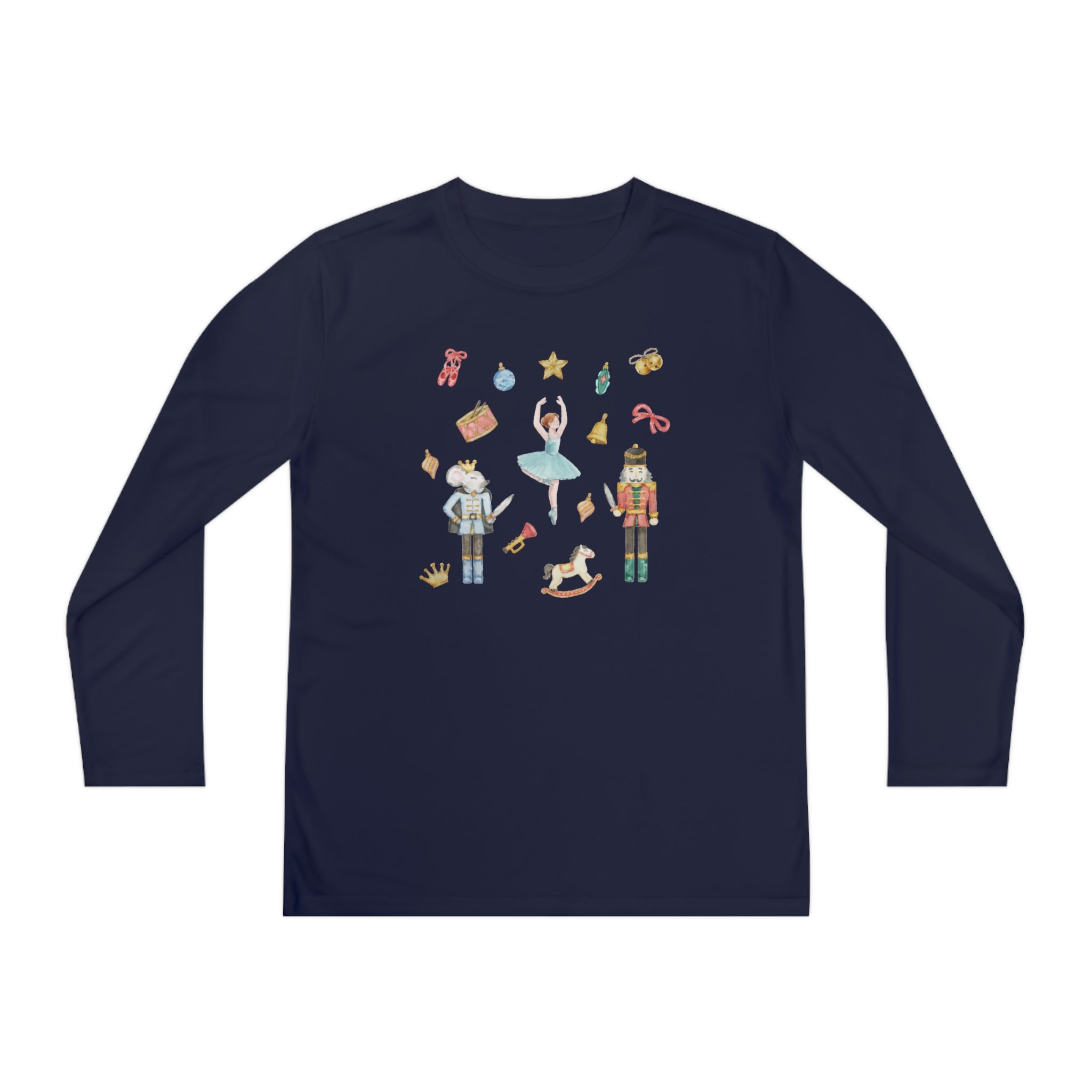 Nutcracker Youth Long Sleeve Competitor Tee