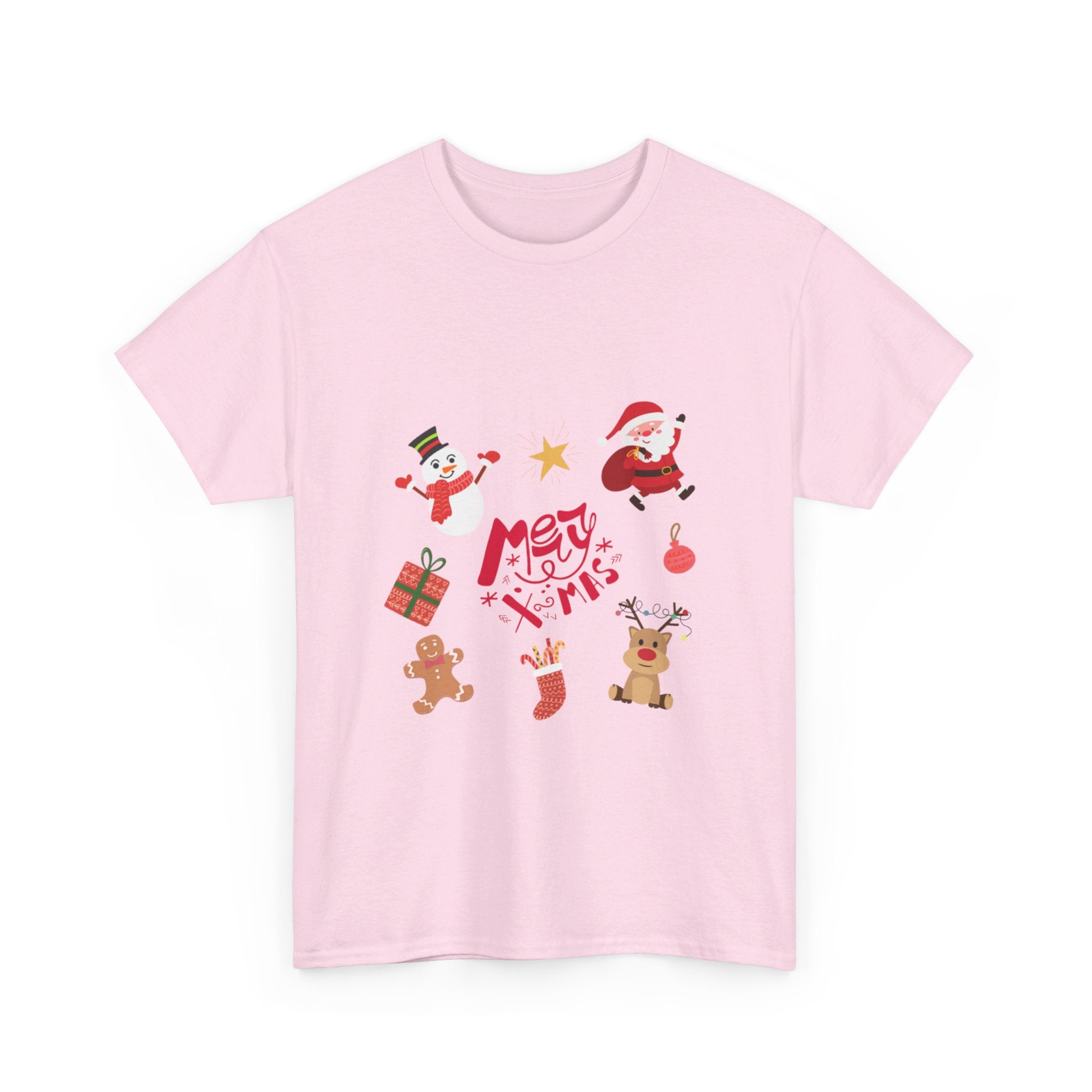 Merry Christmas Crew Unisex Heavy Cotton Tee