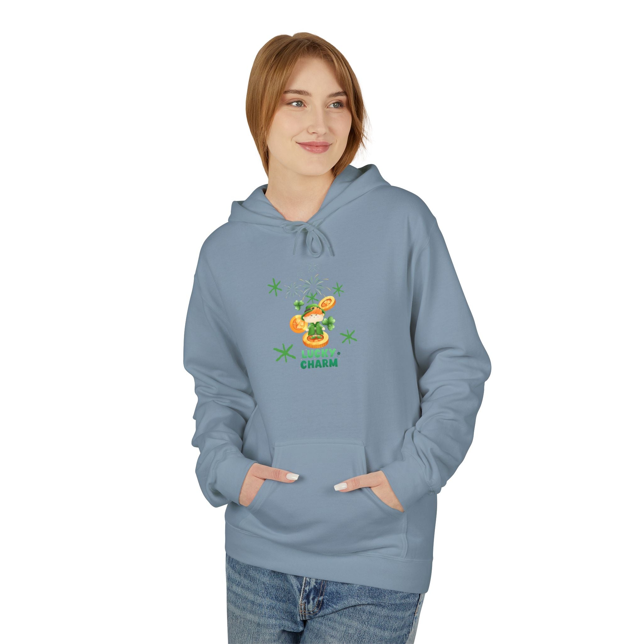 Lucky Charm Unisex Fleece Hoodie