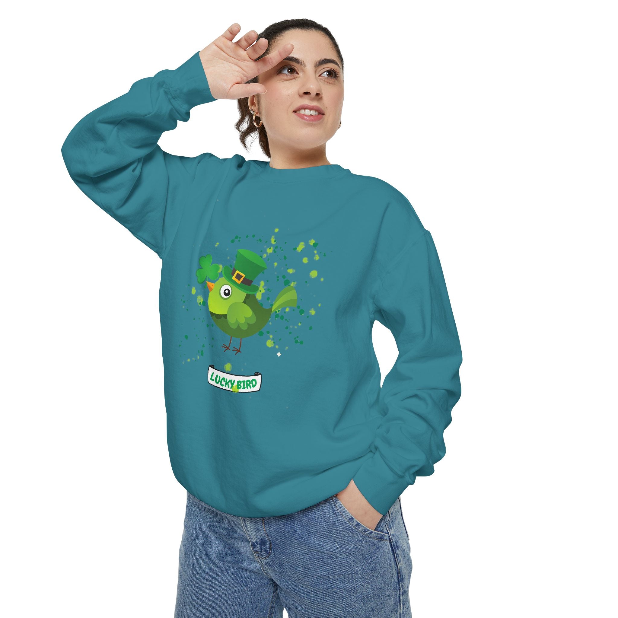 Lucky Bird St. Patrick's Day Sweatshirt