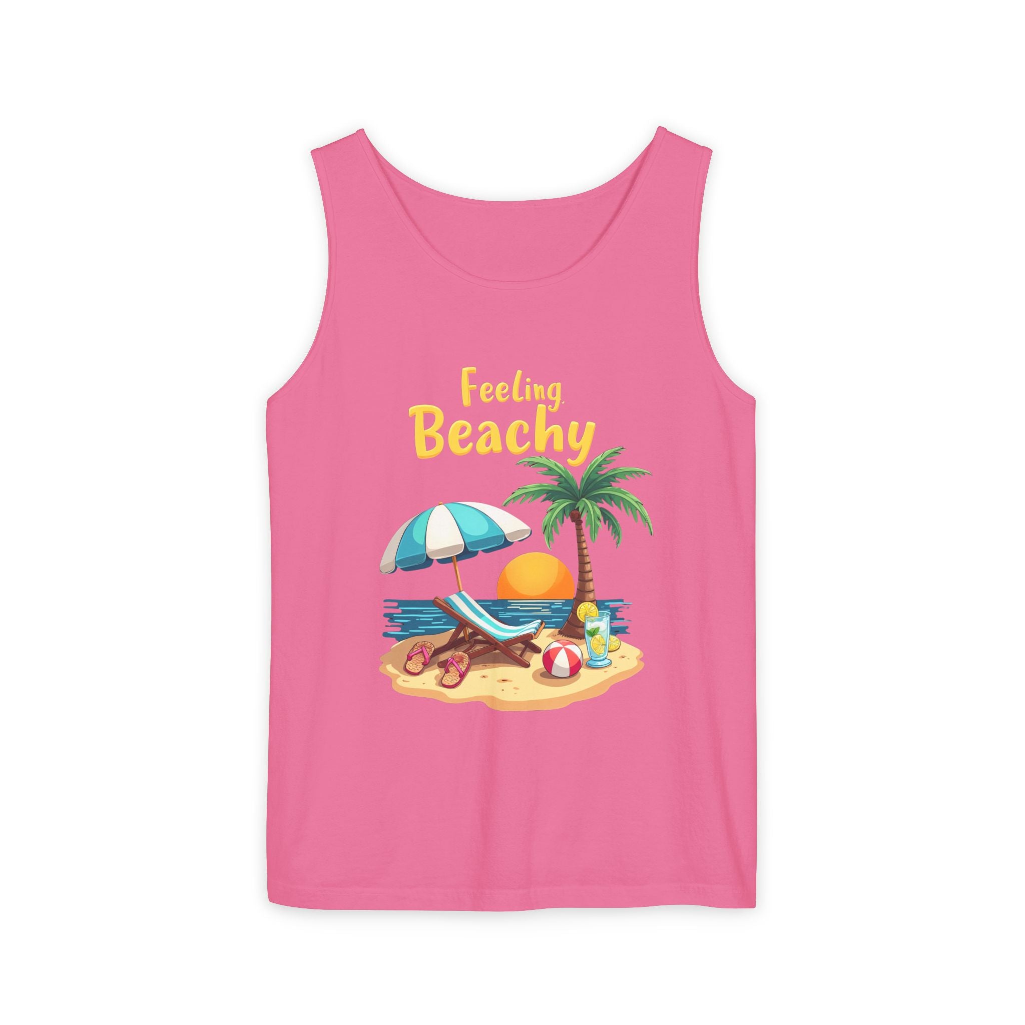 Feeling Beachy Unisex Tank Top
