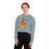 Hello Autumn Women’s Cropped Hooded Sweatshirt