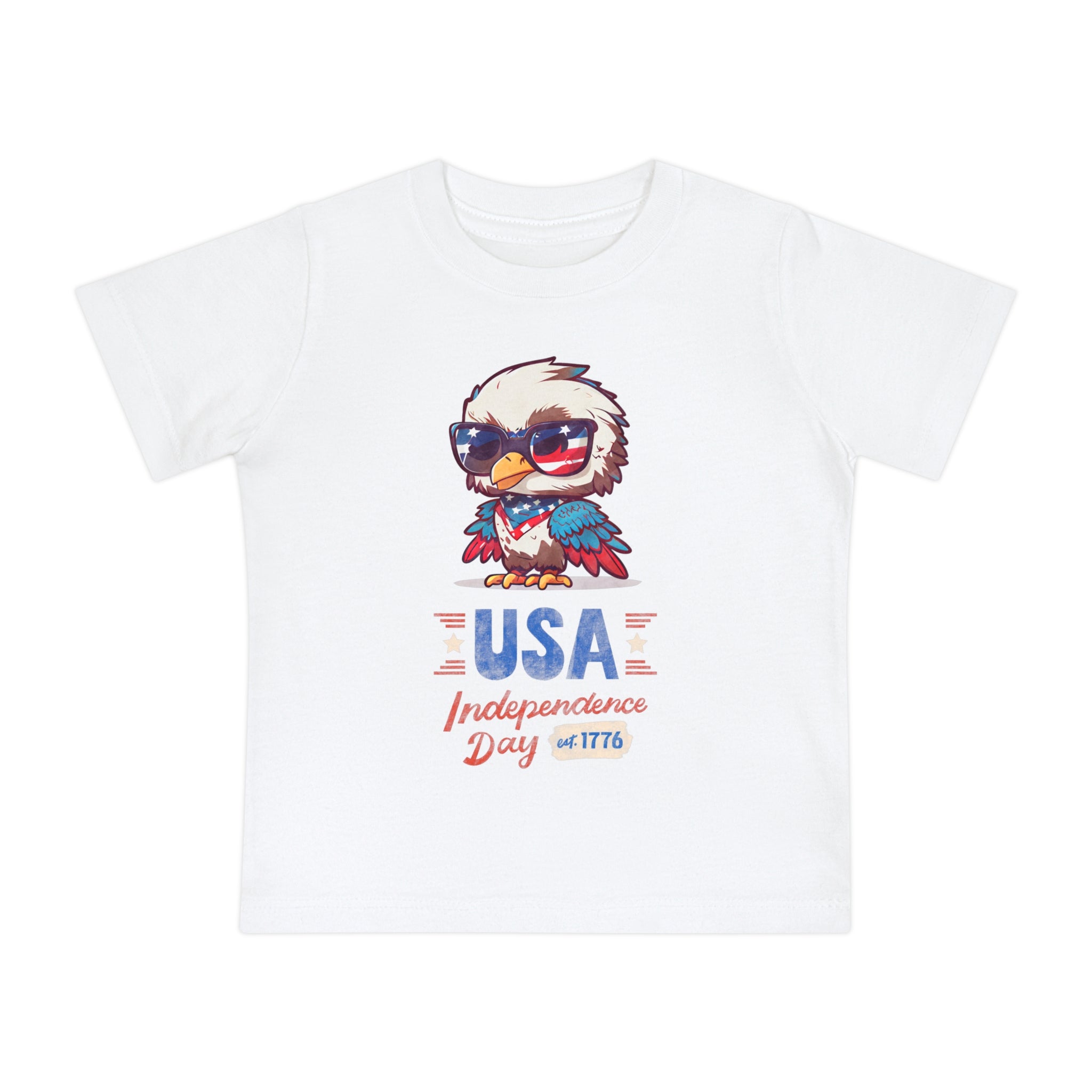 USA Independence Day Baby Short Sleeve T-Shirt