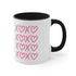 XOXO Accent Coffee Mug, 11oz