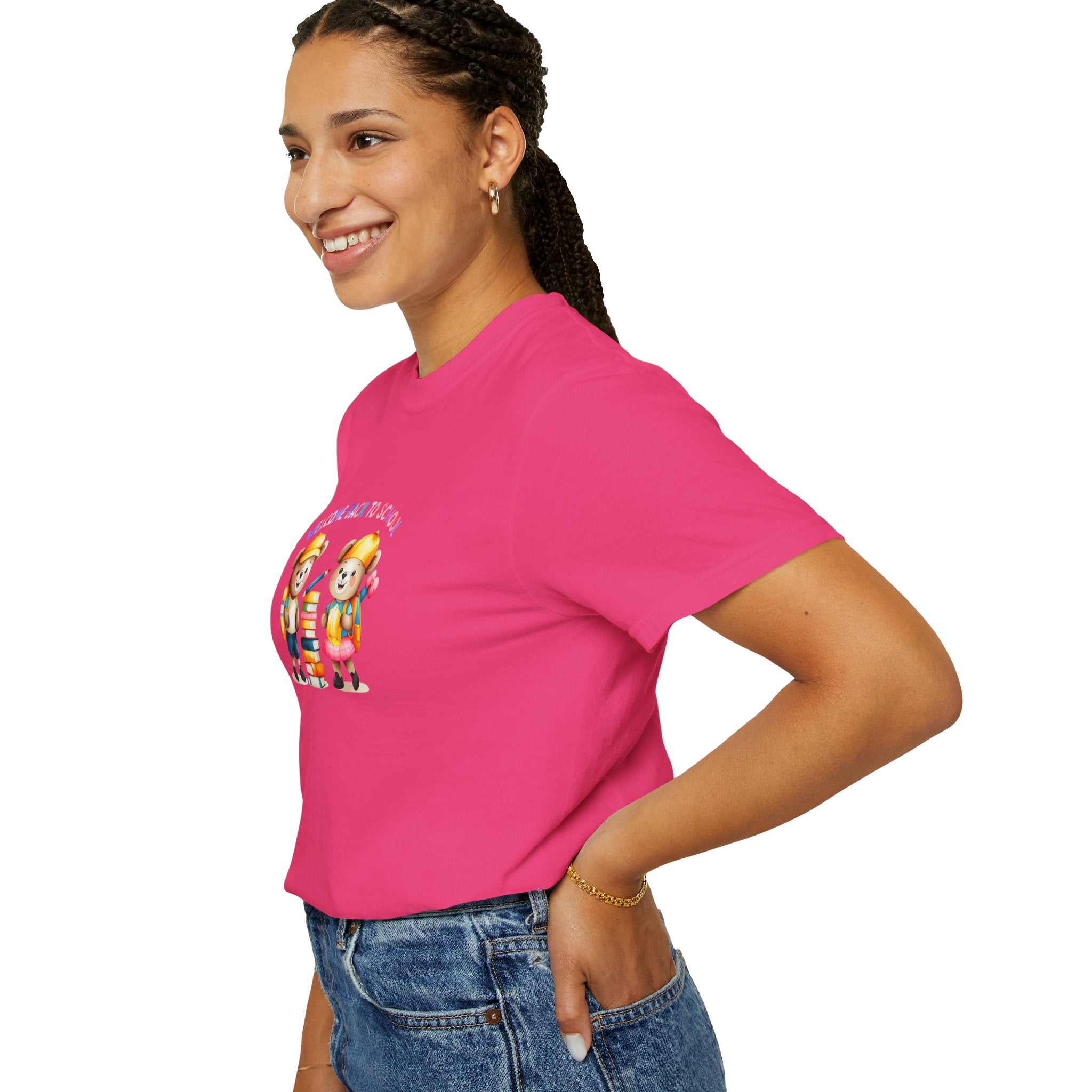 Welcome Back to School Unisex Garment-Dyed T-Shirt