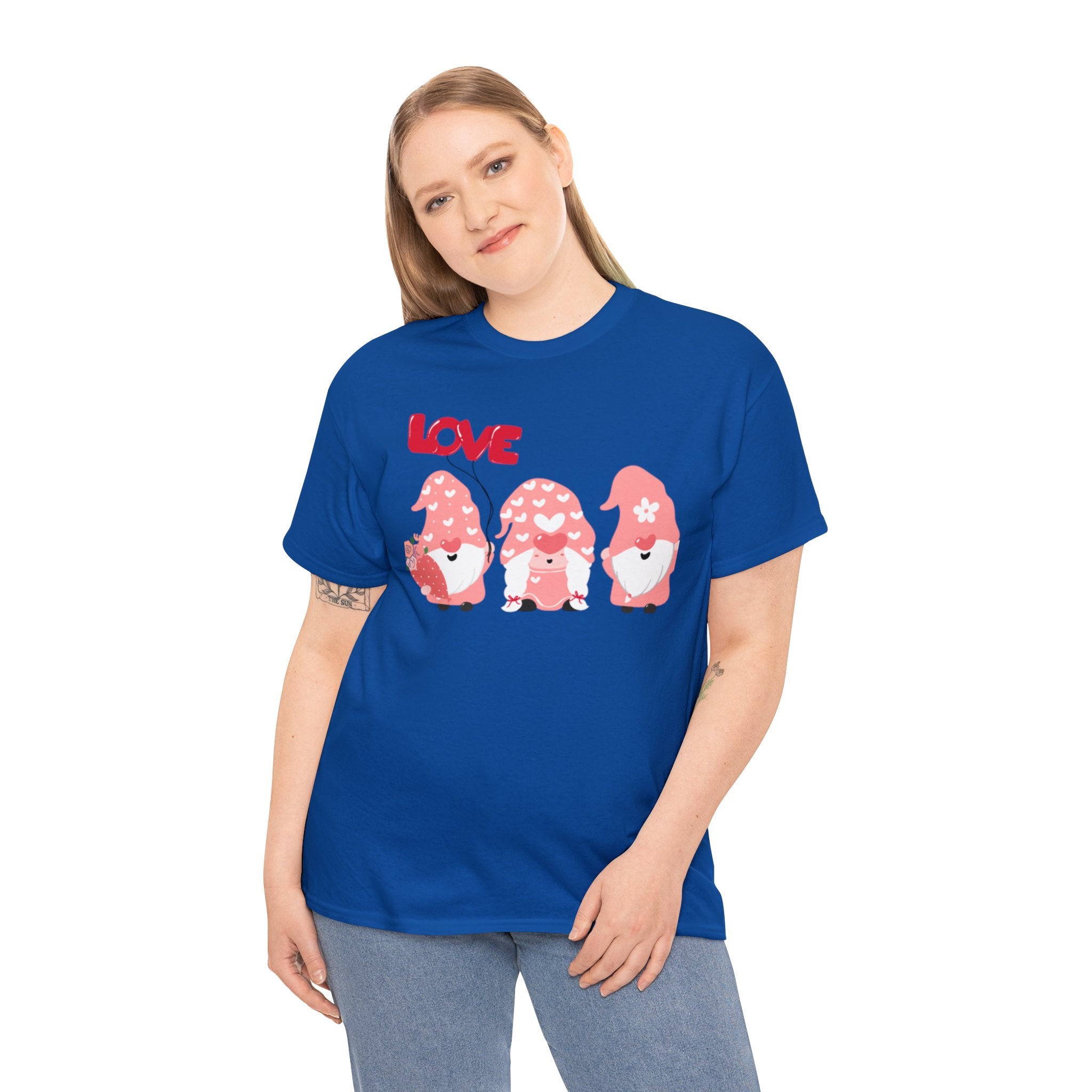 Love Gnome Day Unisex Heavy Cotton Tee
