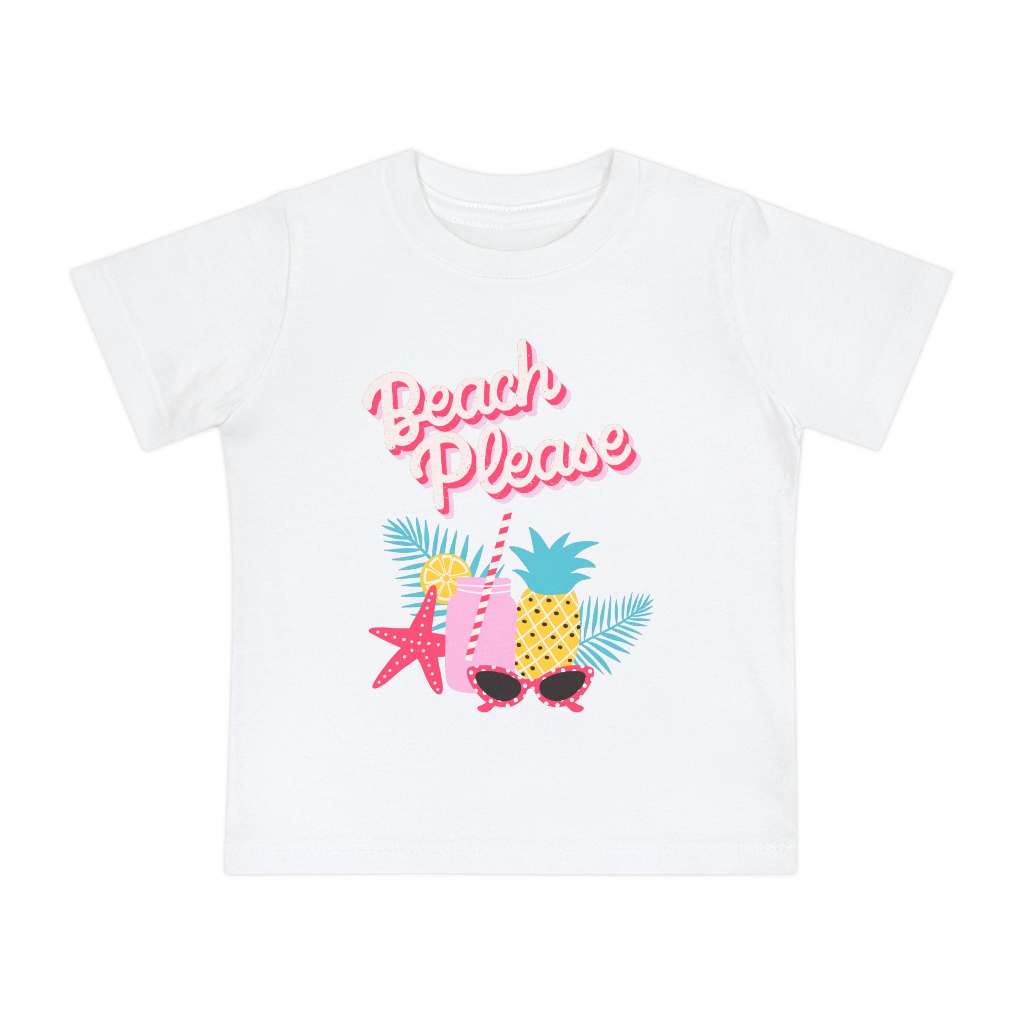 Beach Please Baby Short Sleeve T-Shirt