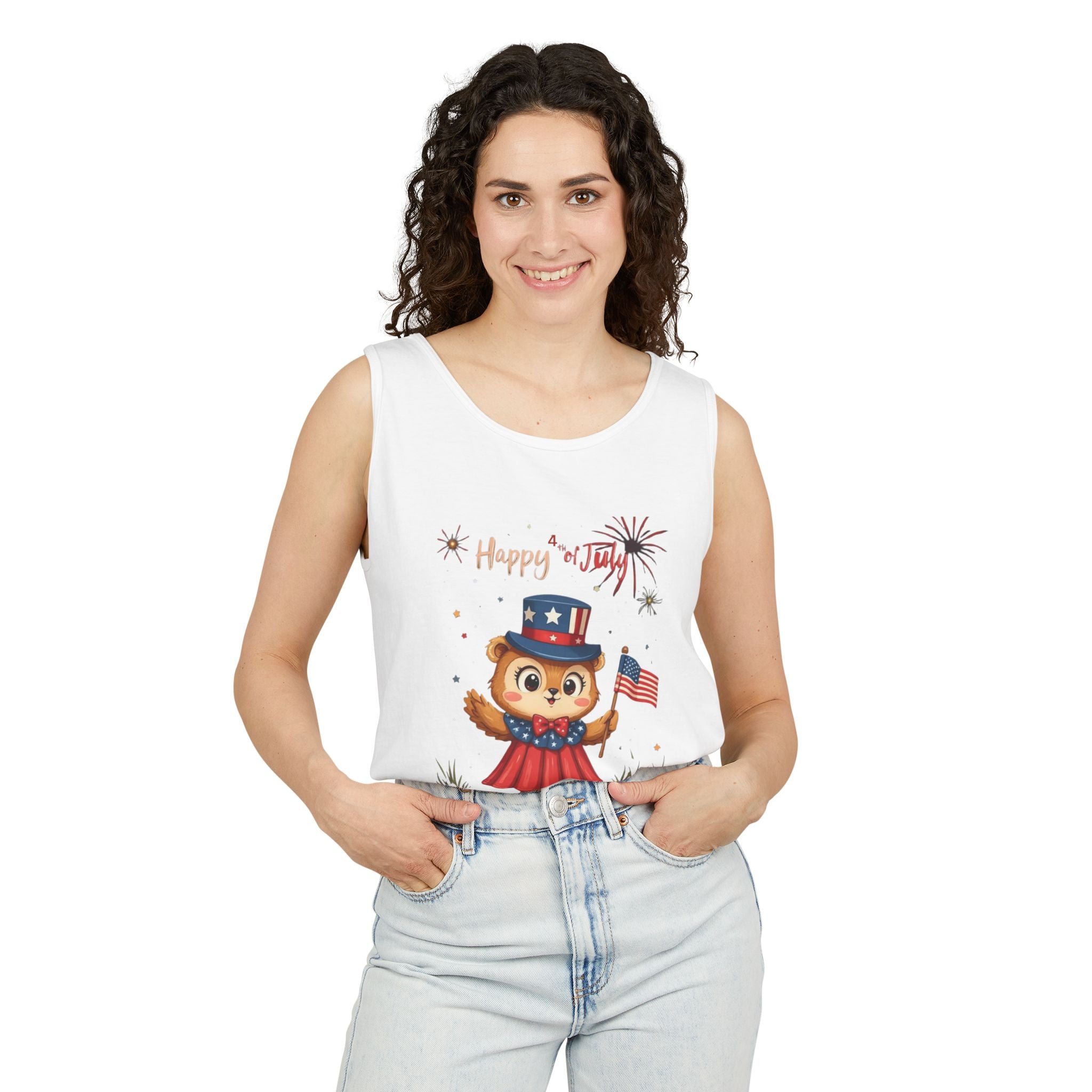 Happy Independence Day Tank Top