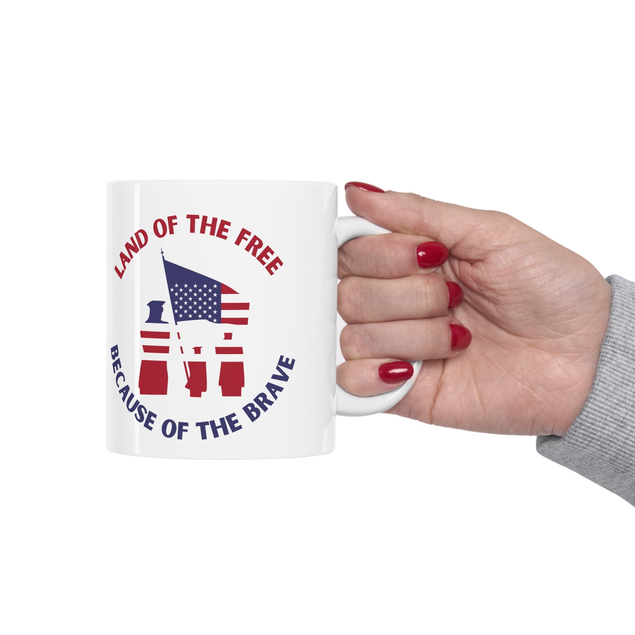 Memorial Day Freedom Is Not Free Ceramic Mug 11oz