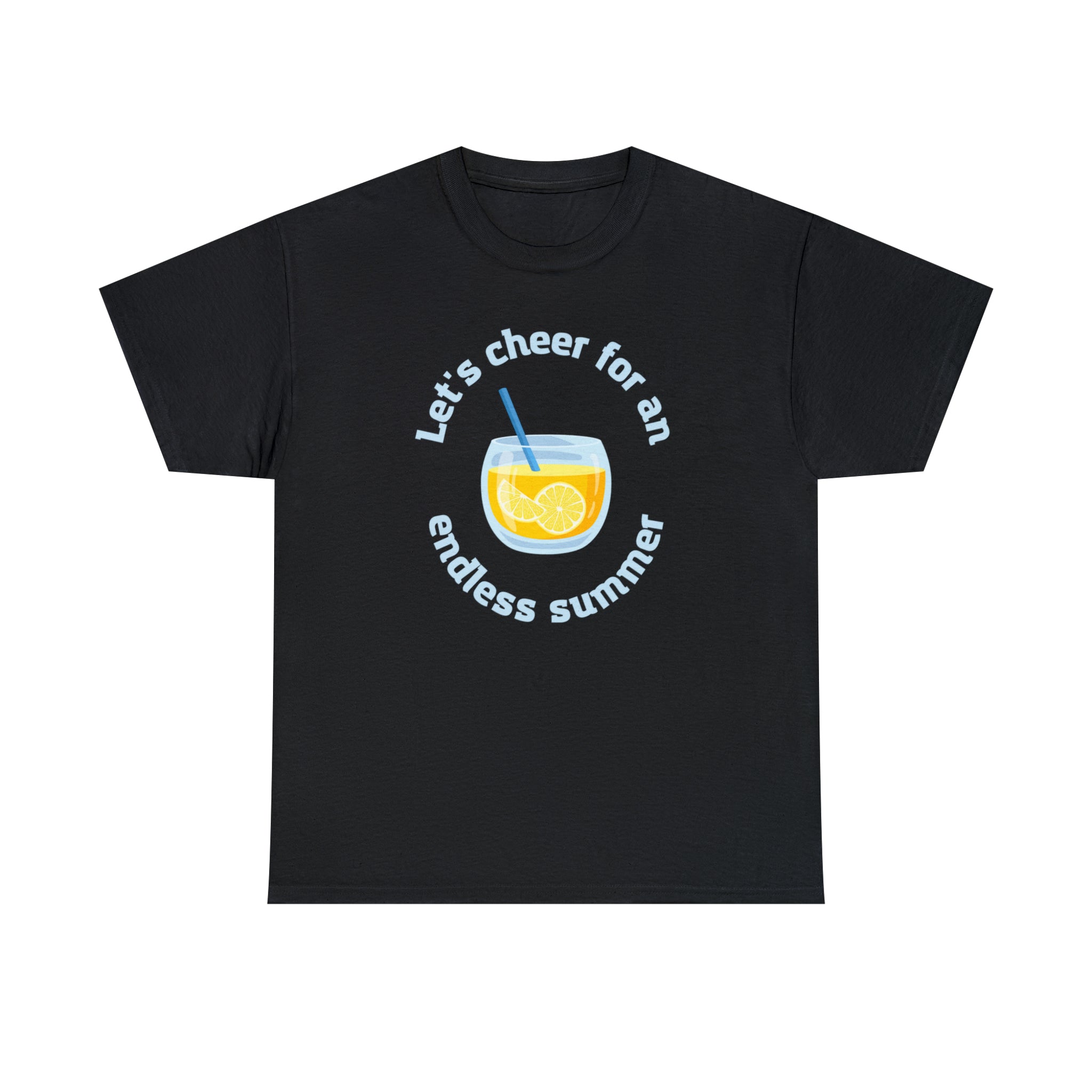 Let's Cheer For An Endless Summer Unisex Heavy Cotton Tee