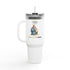 Father's Day King of the Castle Insulated Travel Mug