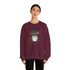 Kiss Me I'm Irish Cat Crewneck Sweatshirt - Unisex Heavy Blend™