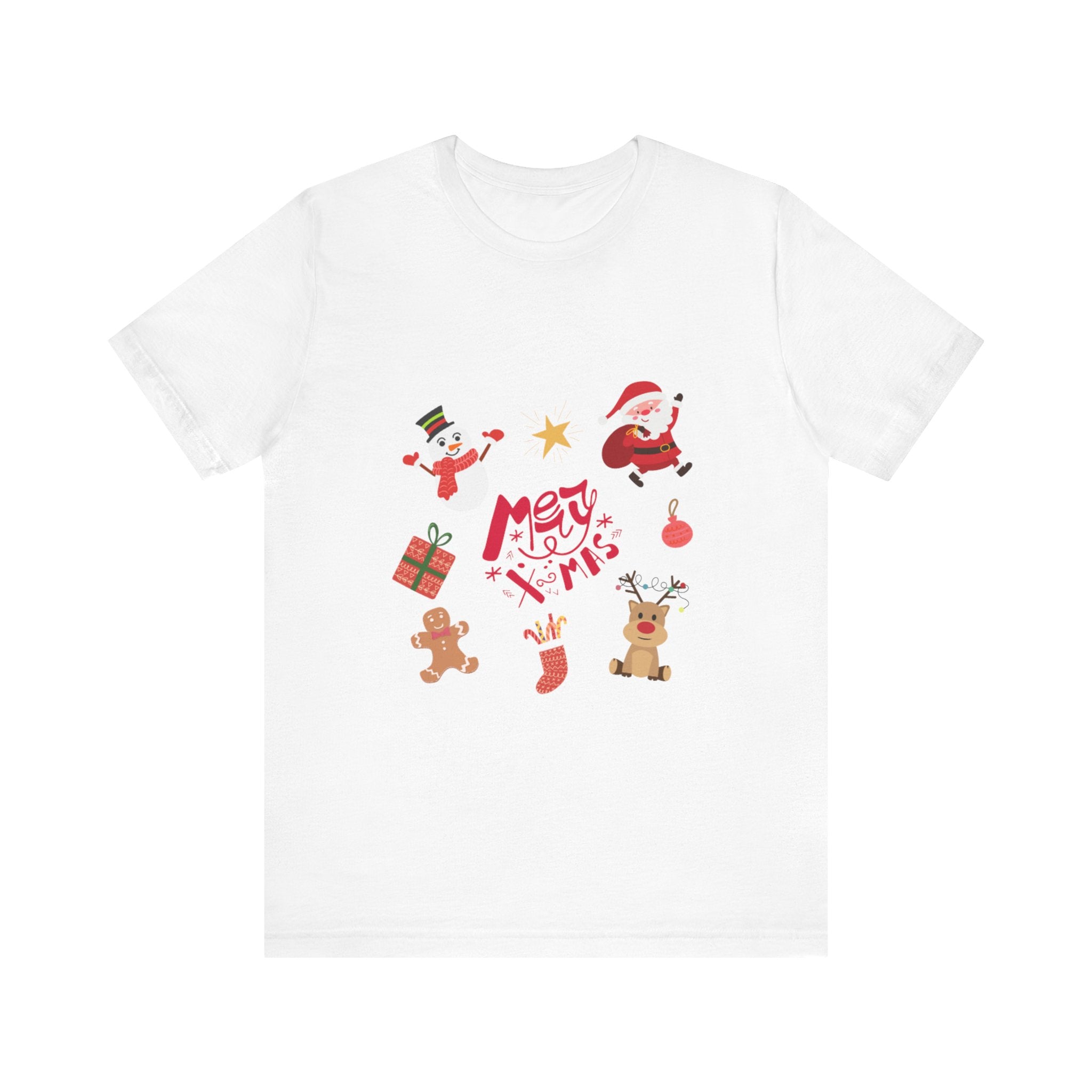 Merry Christmas Crew Unisex Jersey Short Sleeve Tee