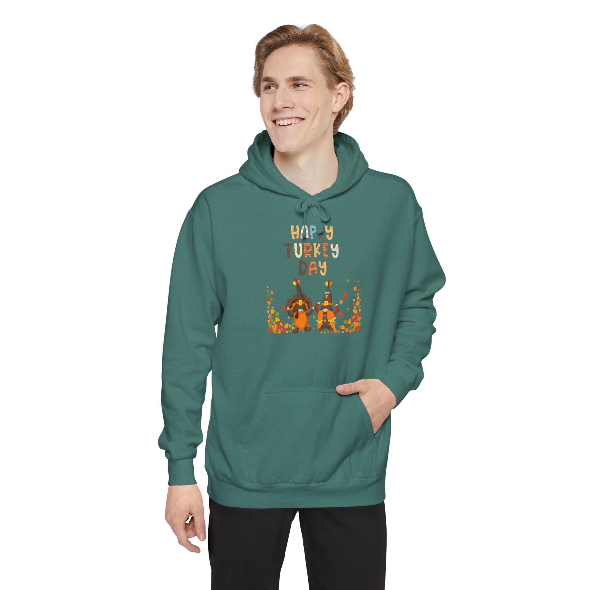 Thankful Day Unisex Garment-Dyed Hoodie