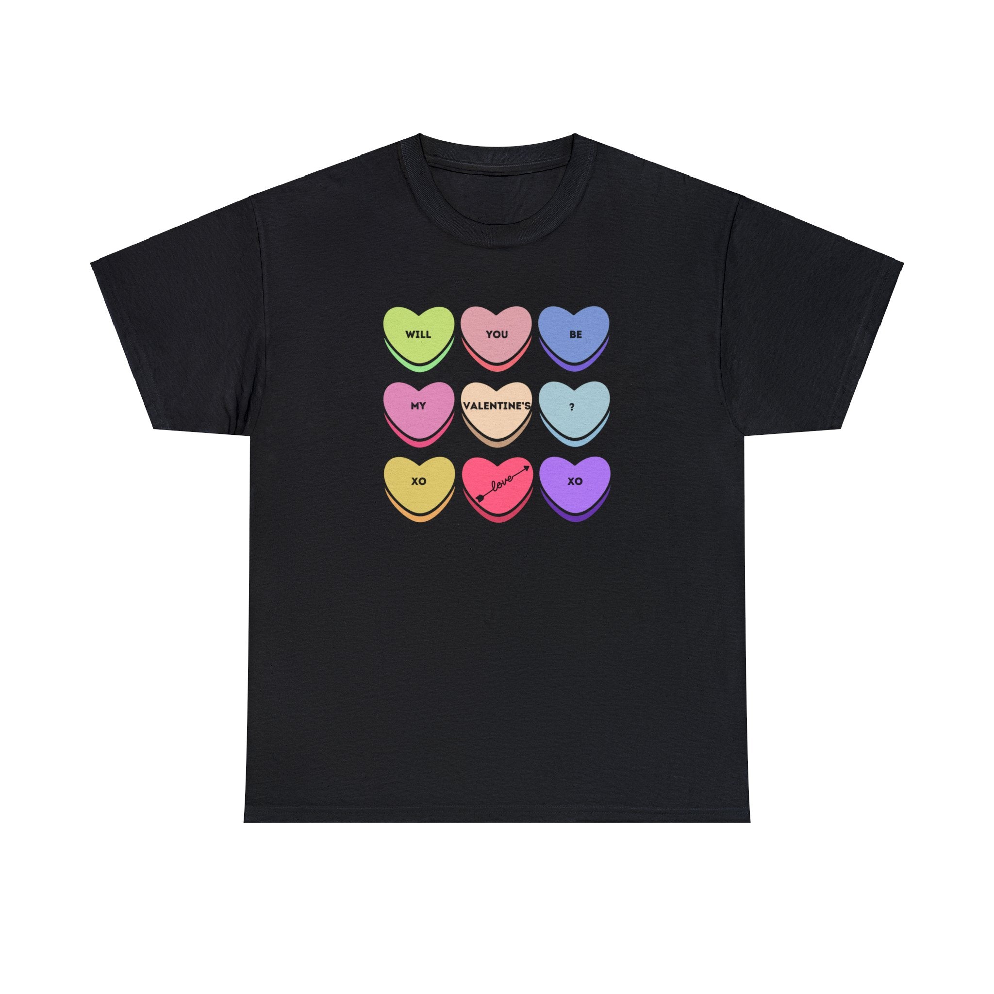 Will You Be My Valentine? Unisex Heavy Cotton Tee