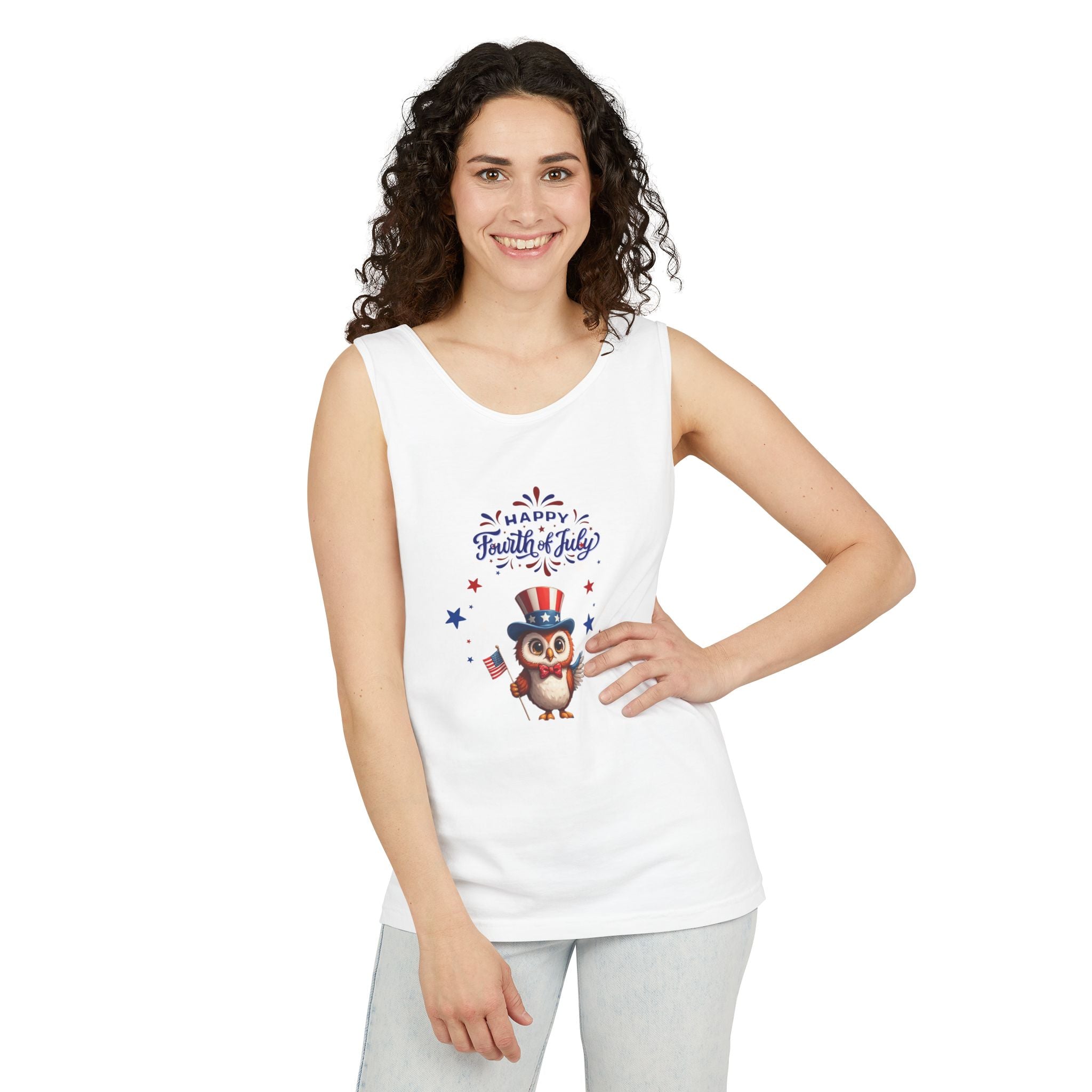 American Eagle Happy 4th of July Tank Top