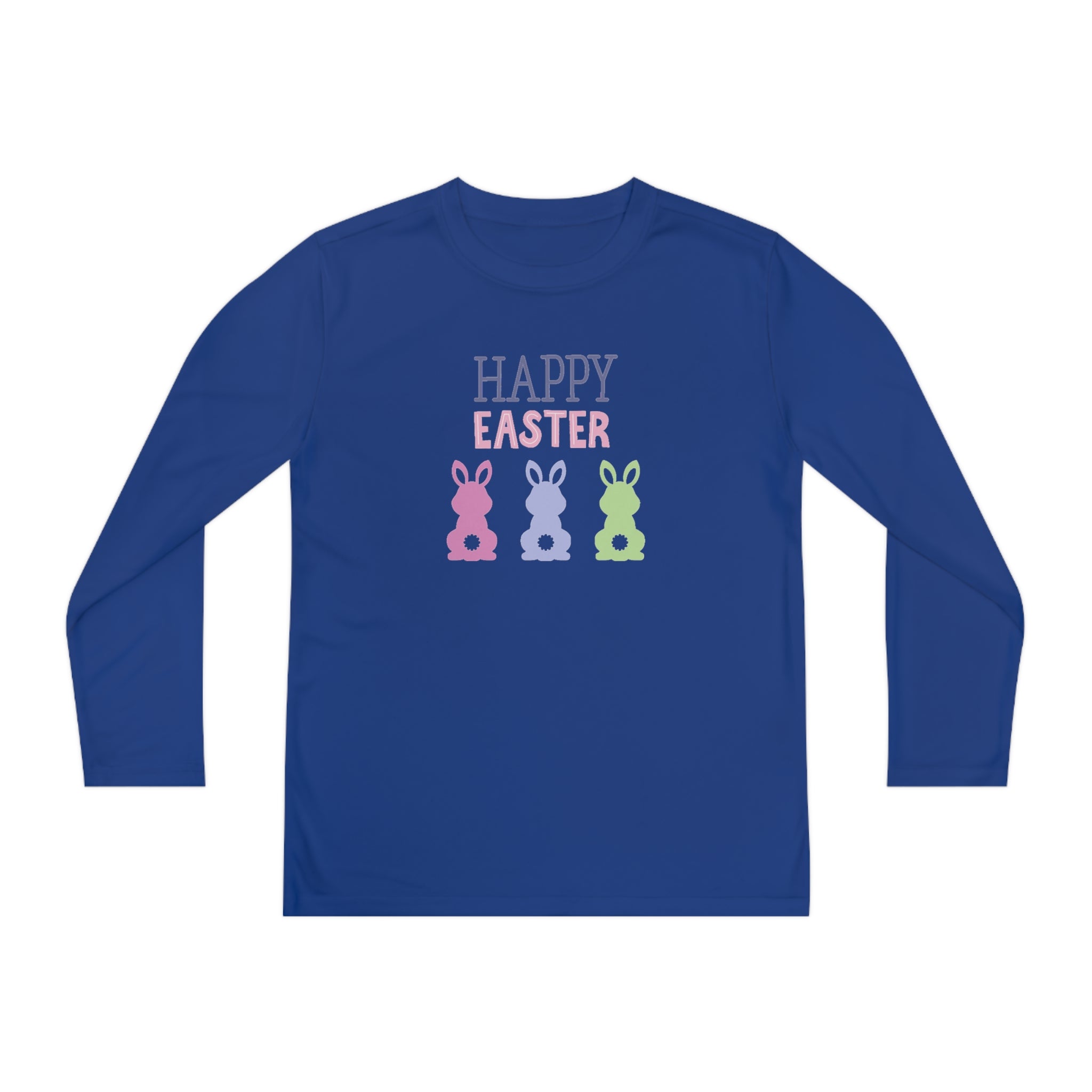Have A Bunny-tastic Easter Youth Long Sleeve Competitor Tee